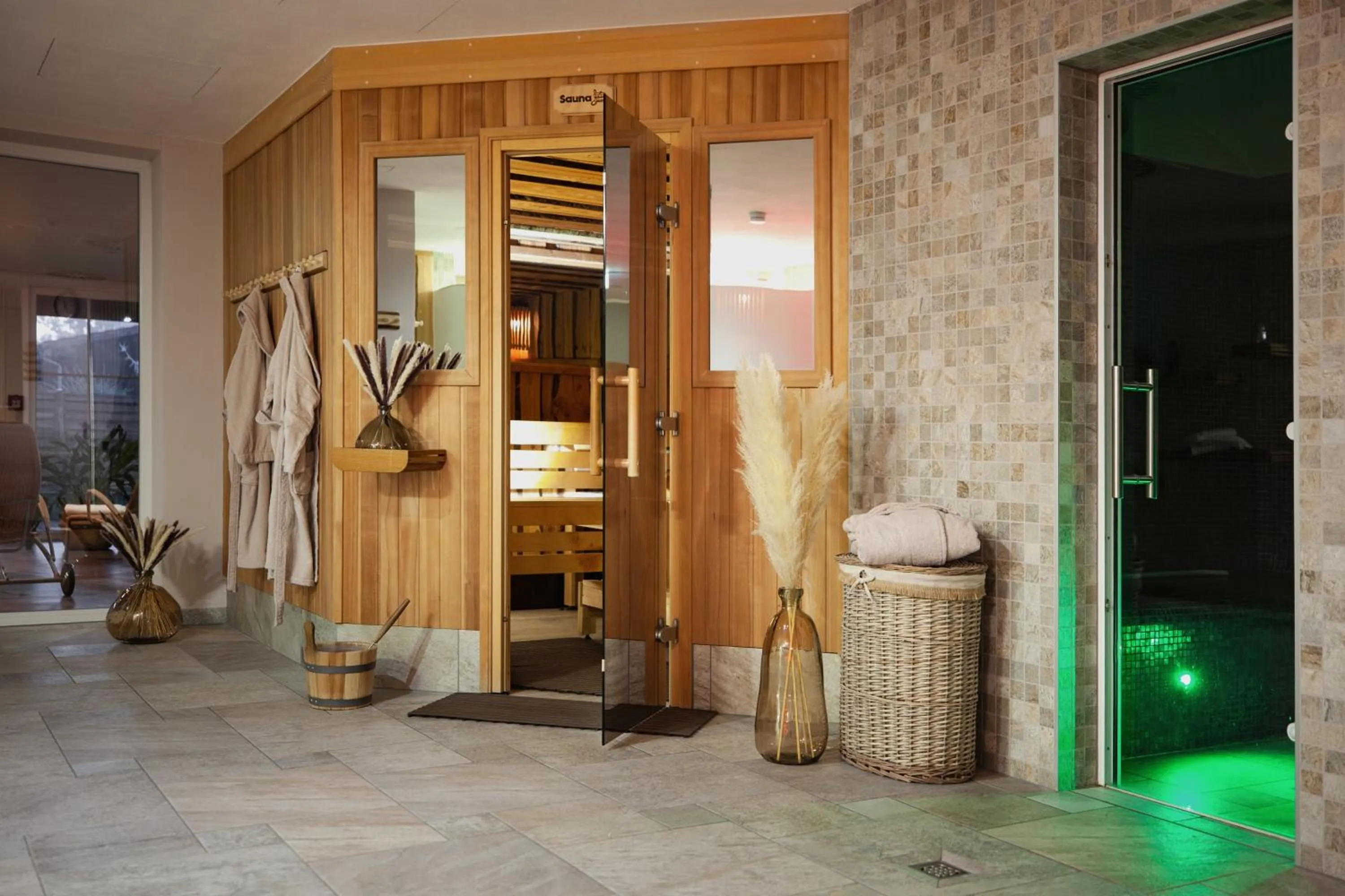 Sauna in Waldhotel Eiche