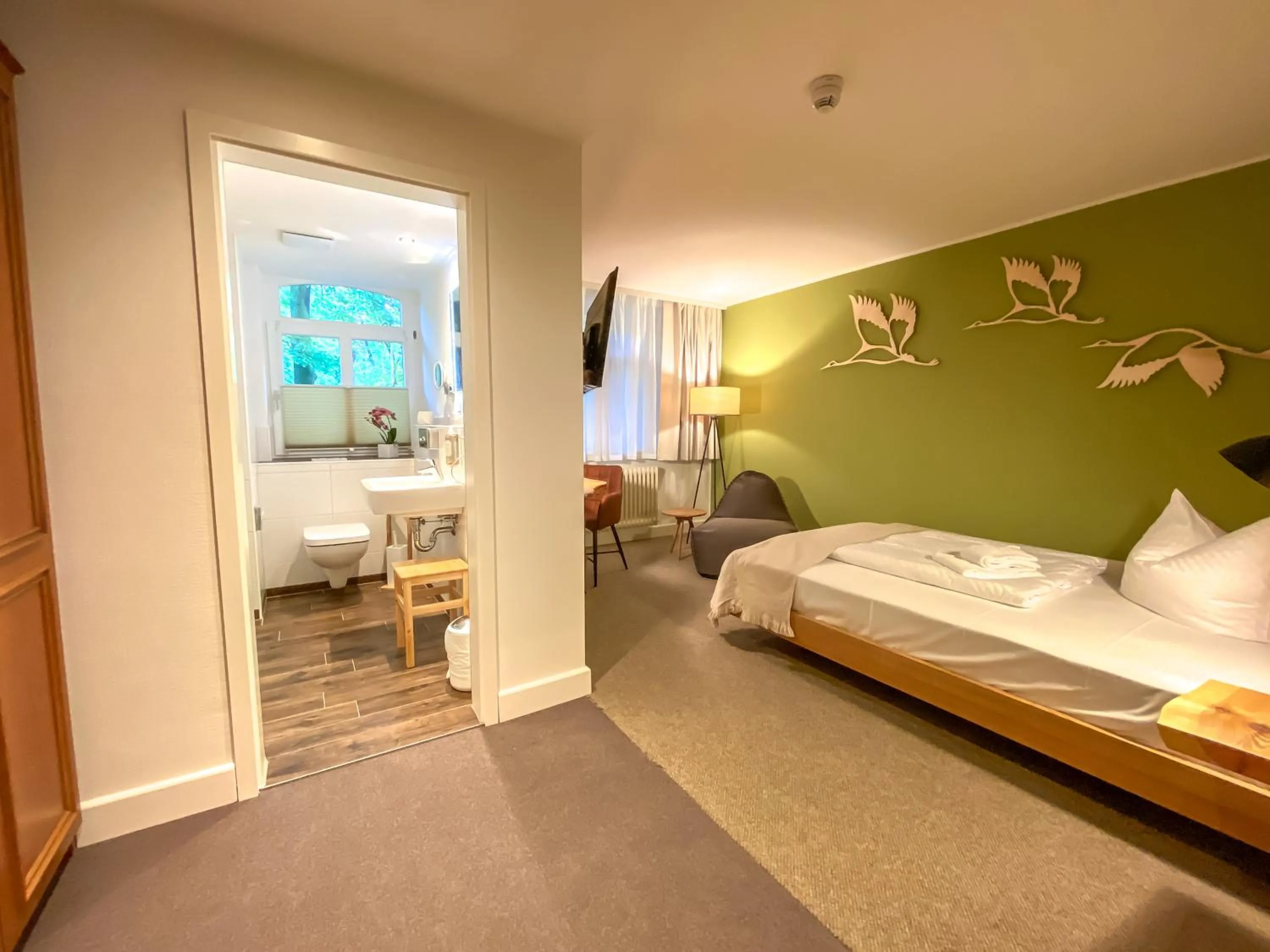 Bed in Waldhotel Eiche