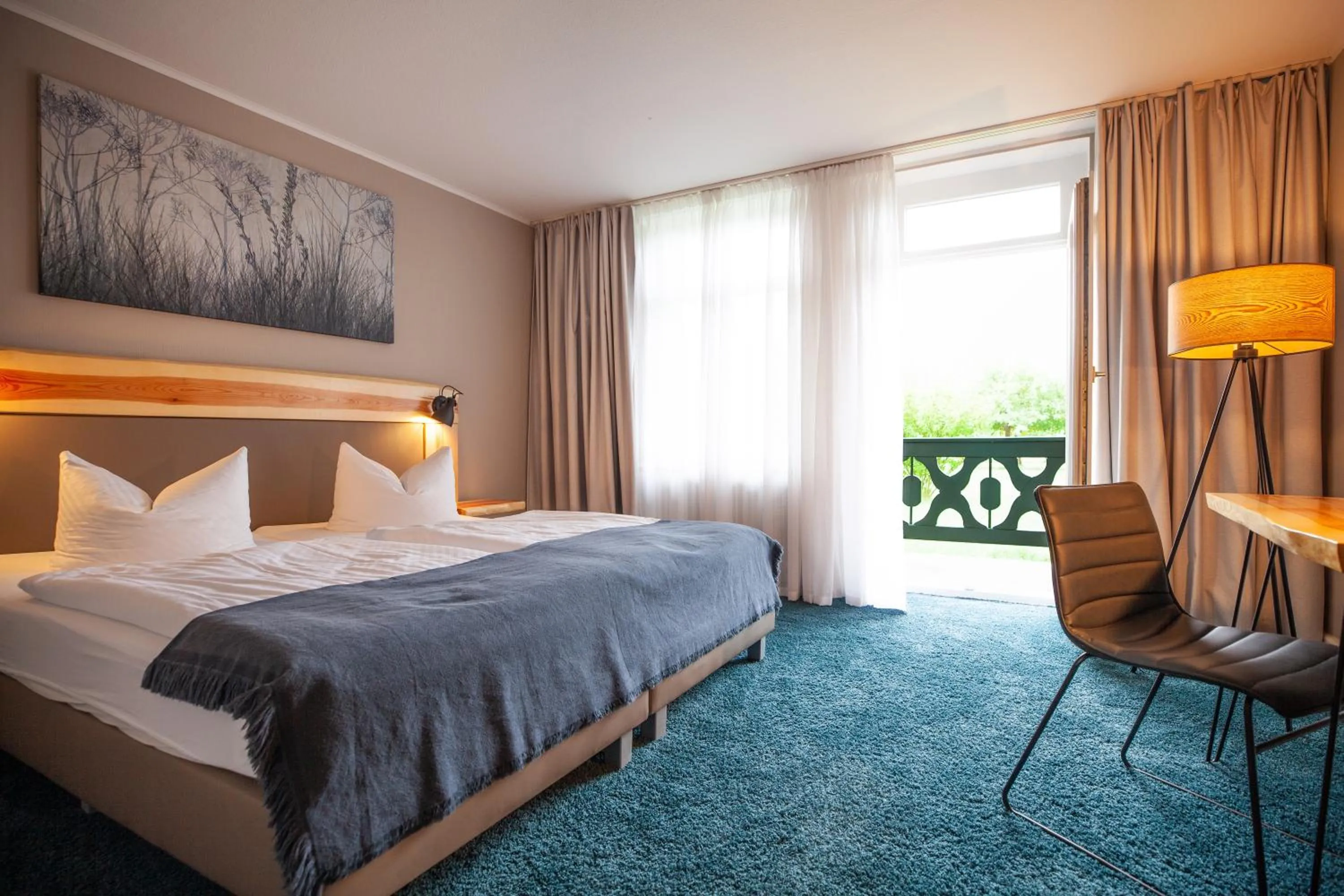 Bed in Waldhotel Eiche