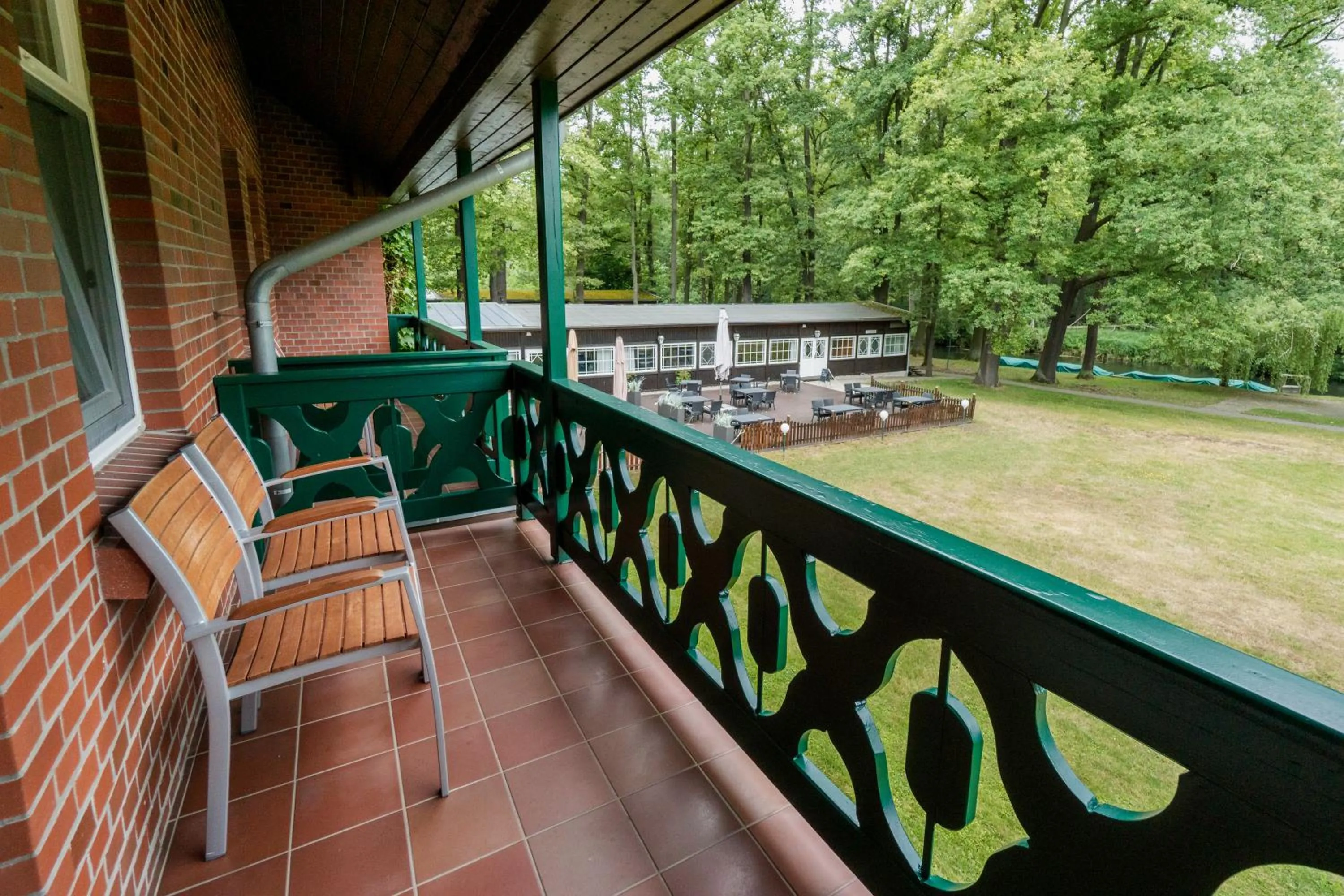 Balcony/Terrace in Waldhotel Eiche