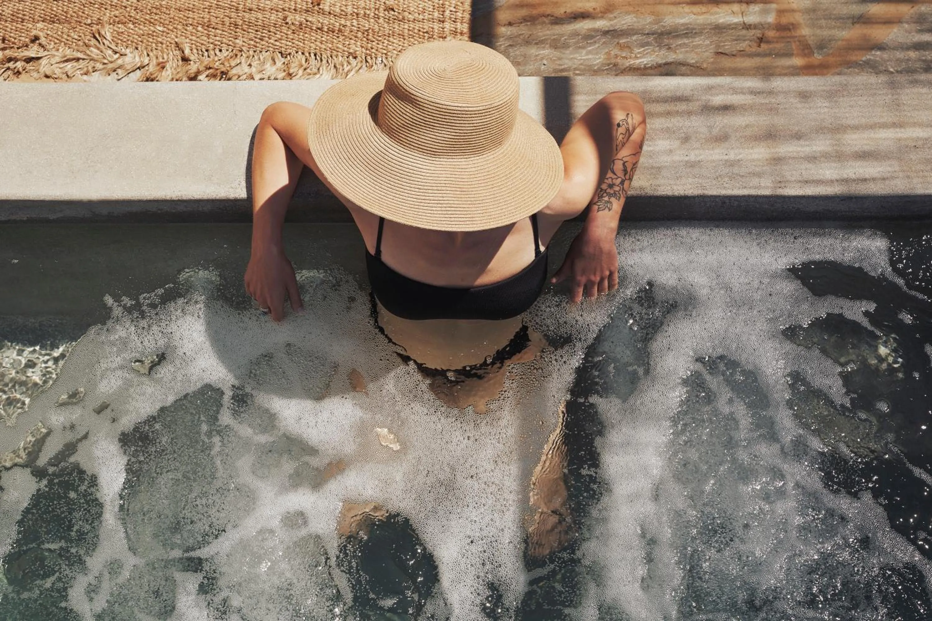 Pool view in Under the Sun Cycladic Village