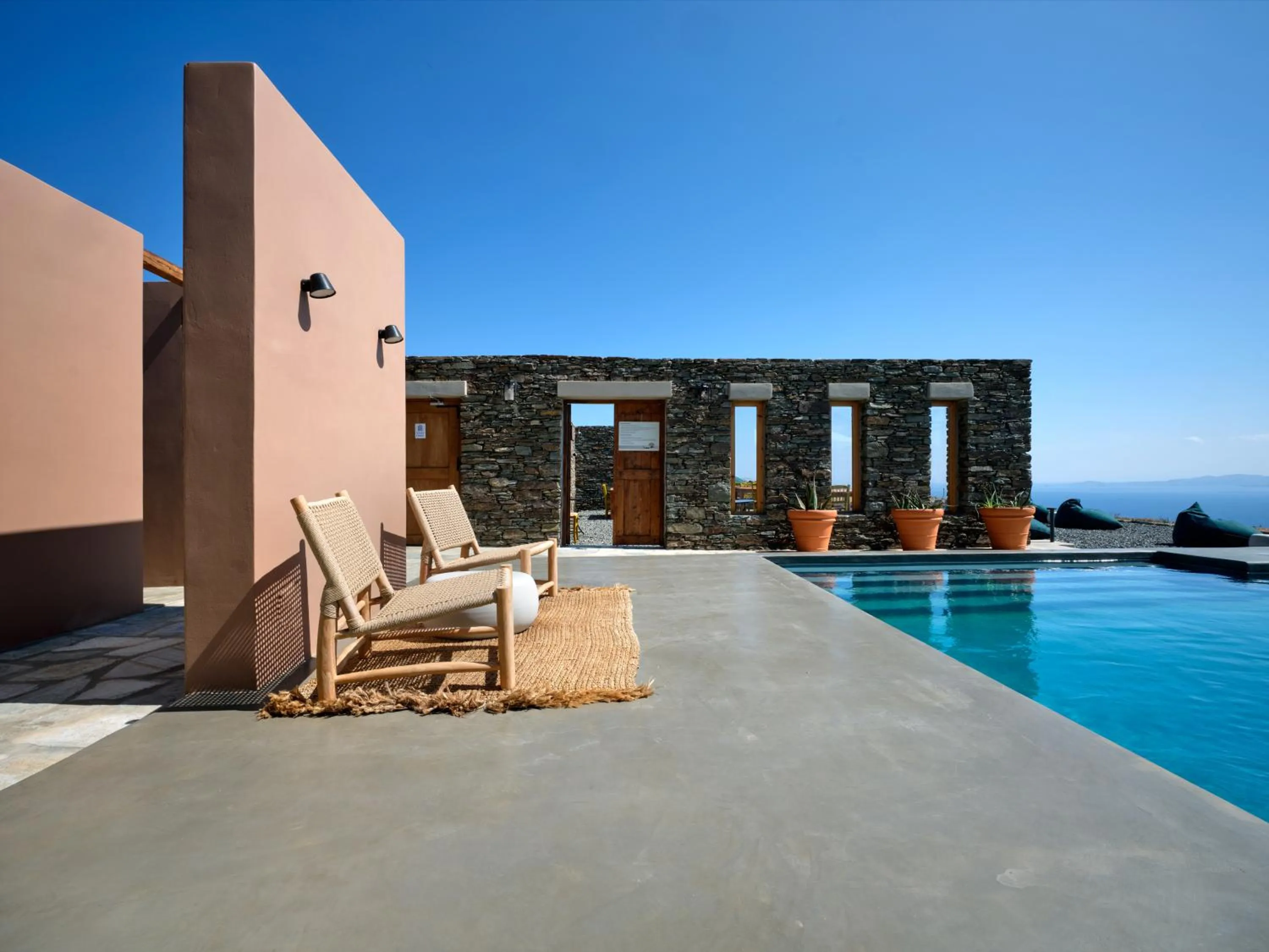 Swimming pool in Under the Sun Cycladic Village