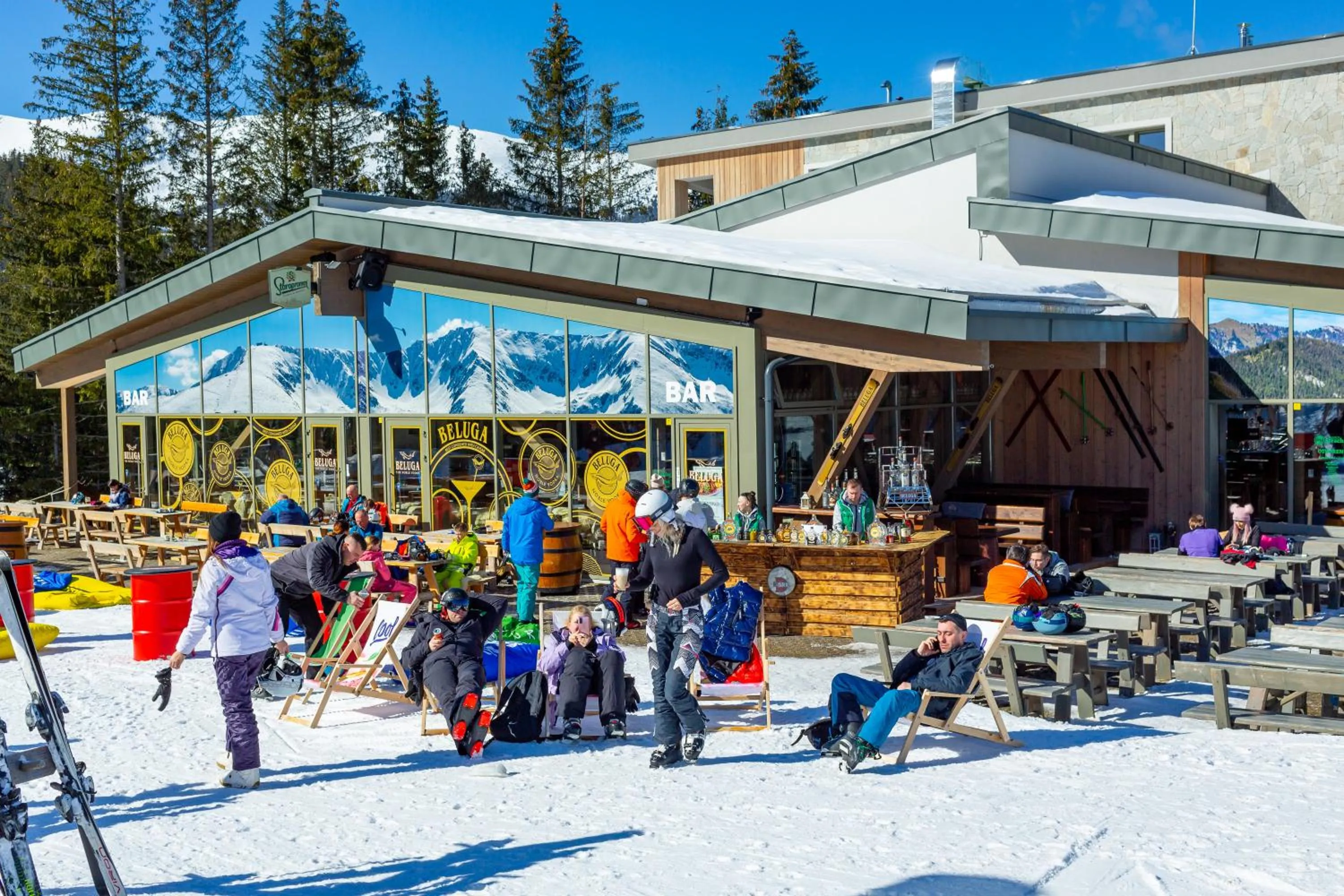 Property building in Hotel Strachan Family Jasná