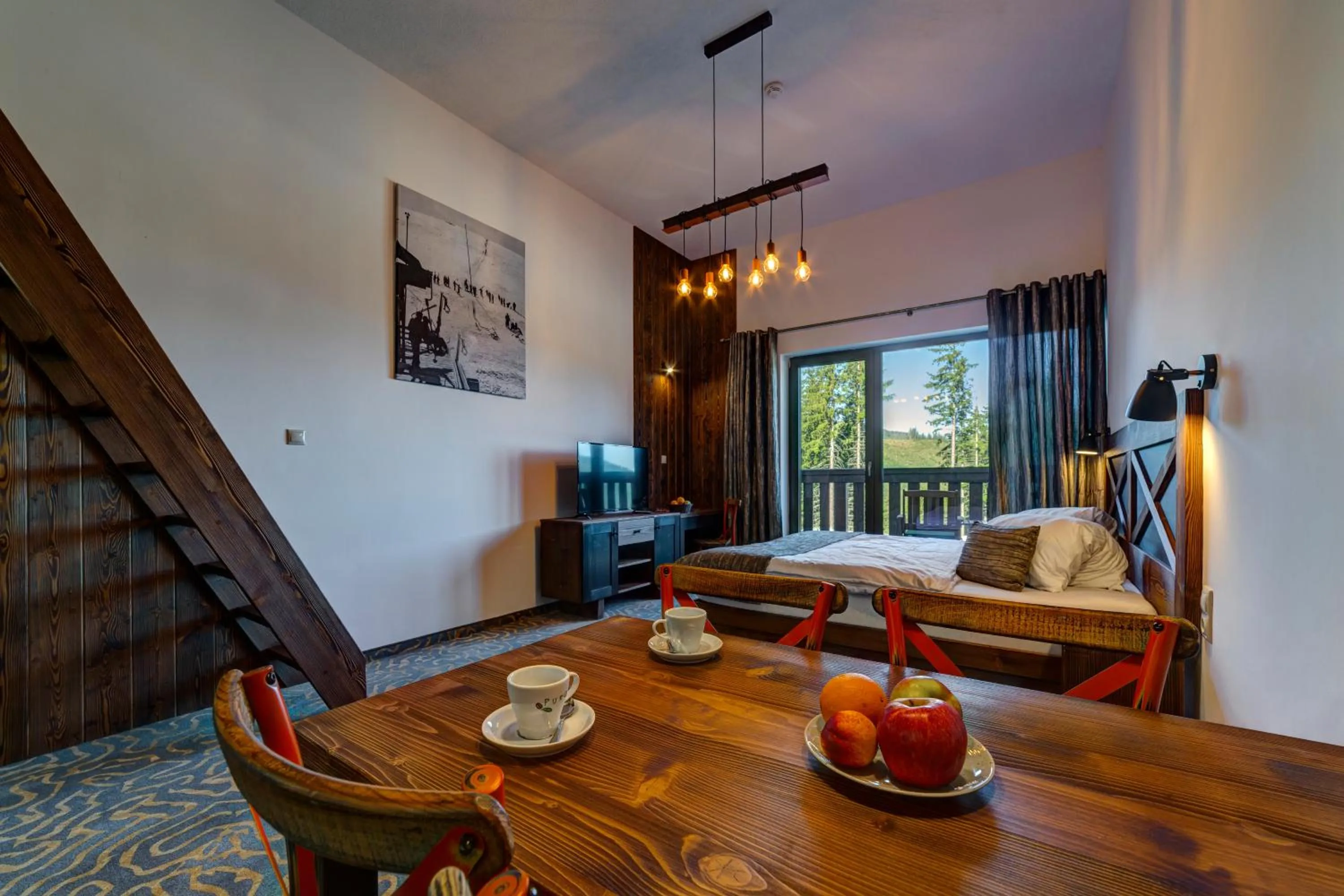 TV and multimedia in Hotel Strachan Family Jasná