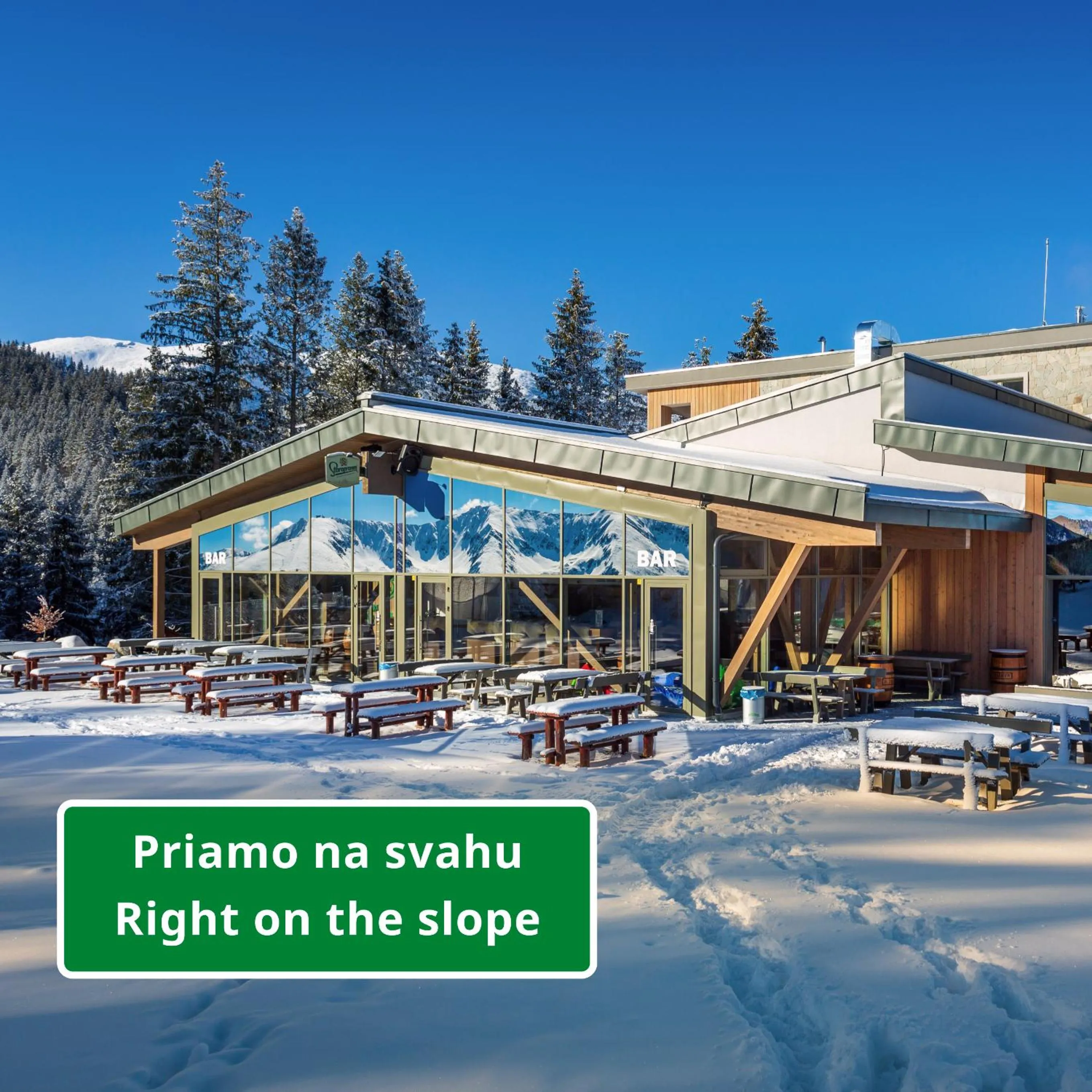 Property building in Hotel Strachan Family Jasná