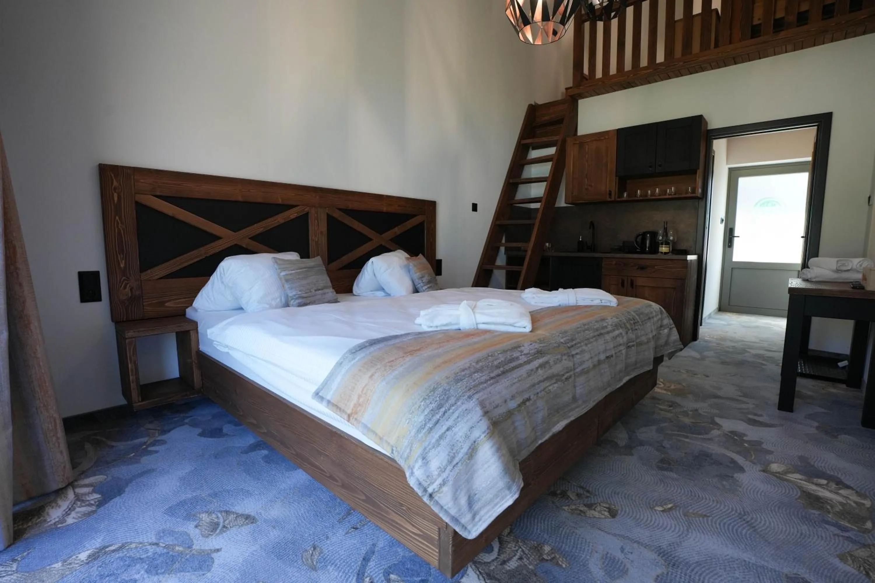 Photo of the whole room, Bed in Hotel Strachan Family Jasná