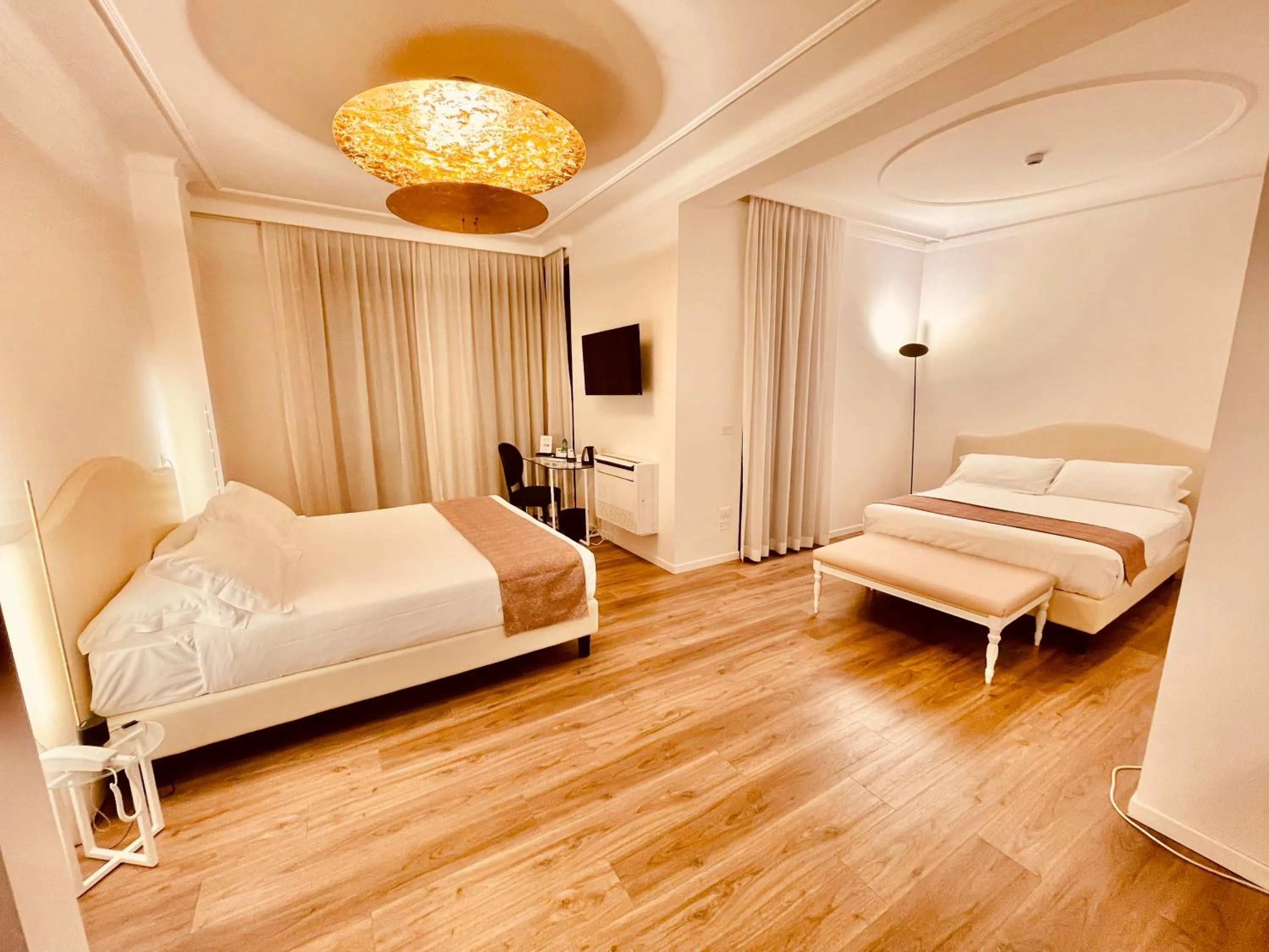 Bed in Grand Hotel San Lorenzo