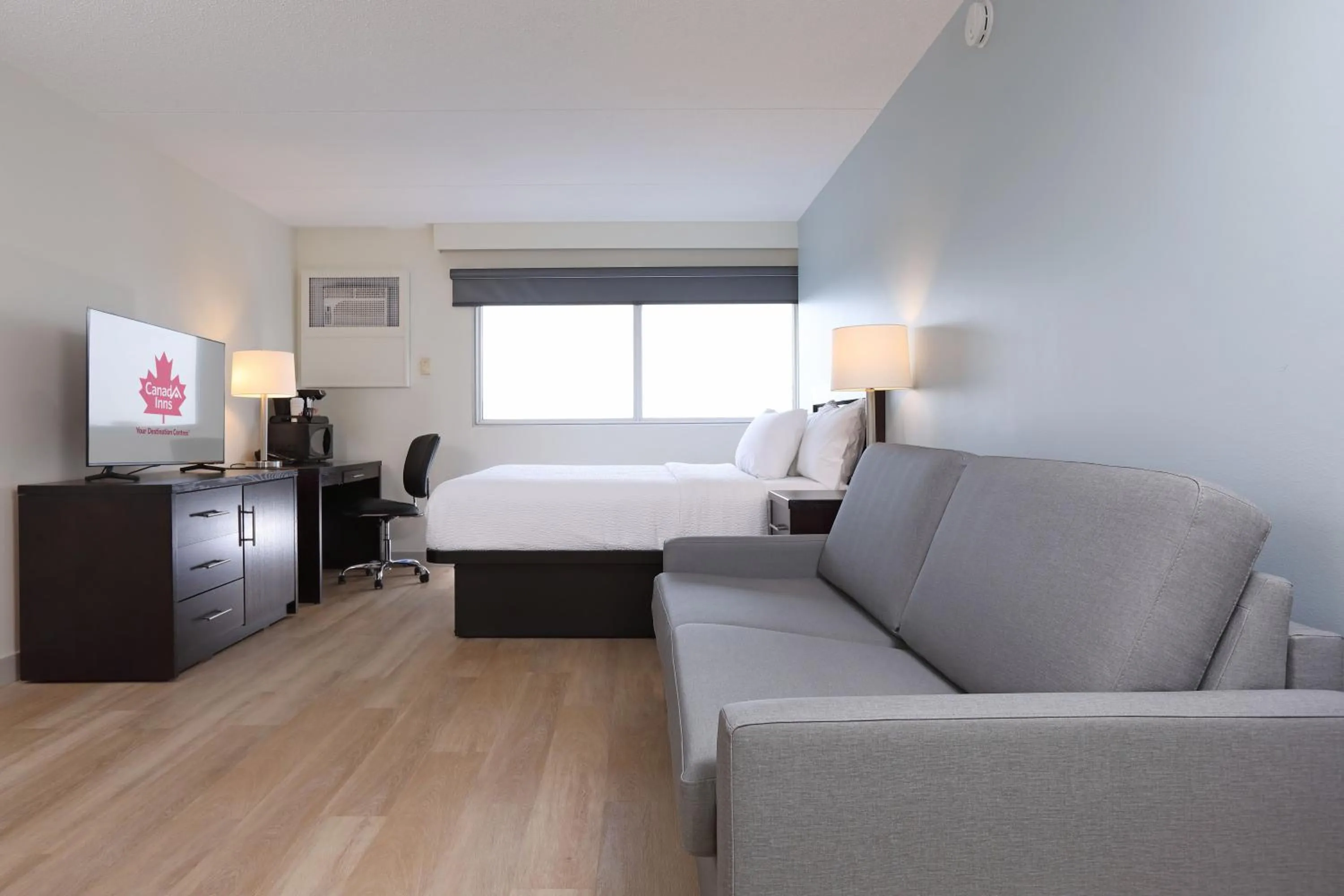 TV and multimedia, Bed in Canad Inns Destination Centre Polo Park