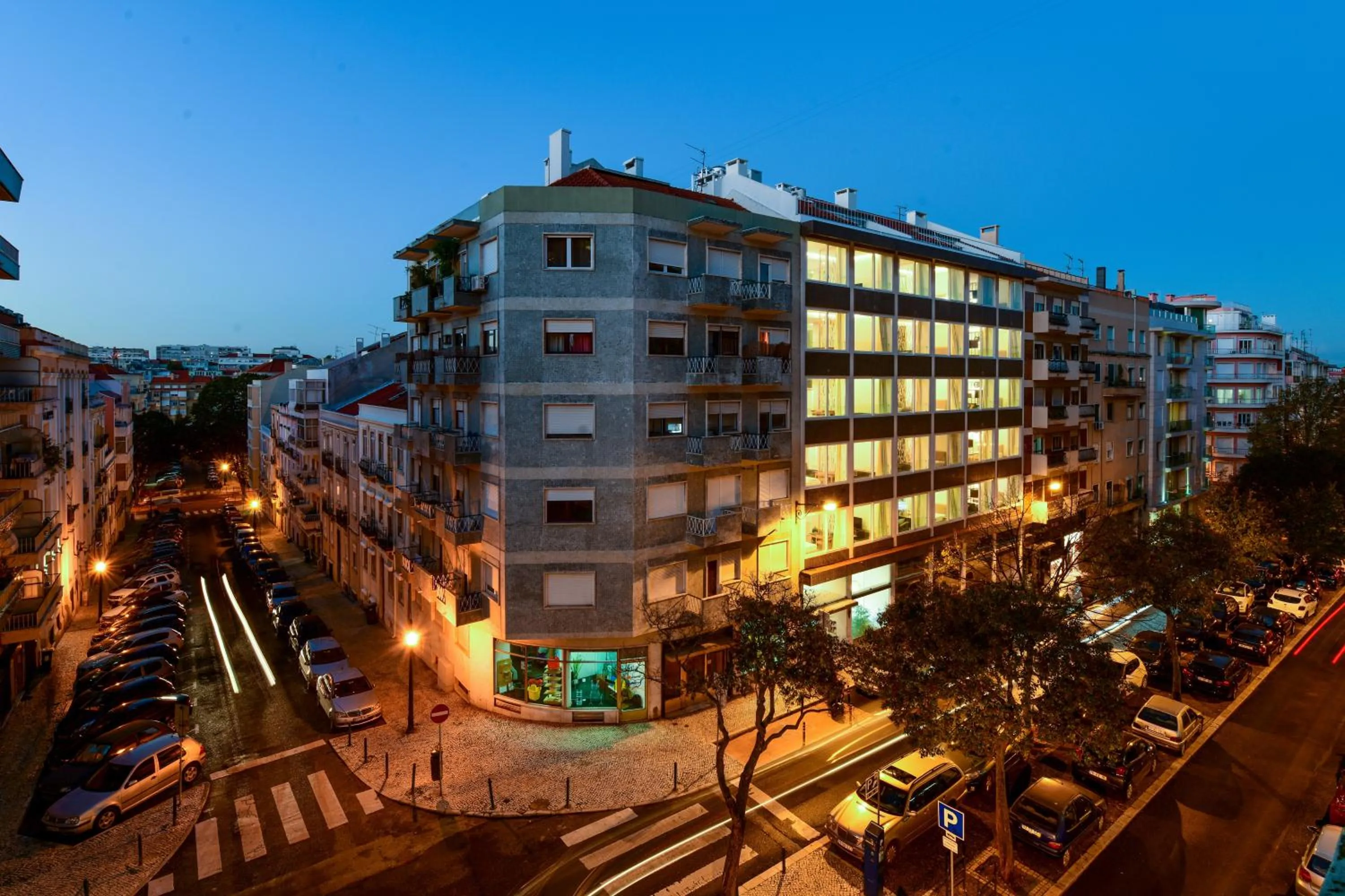 Property building in Oscar Concept Apartments