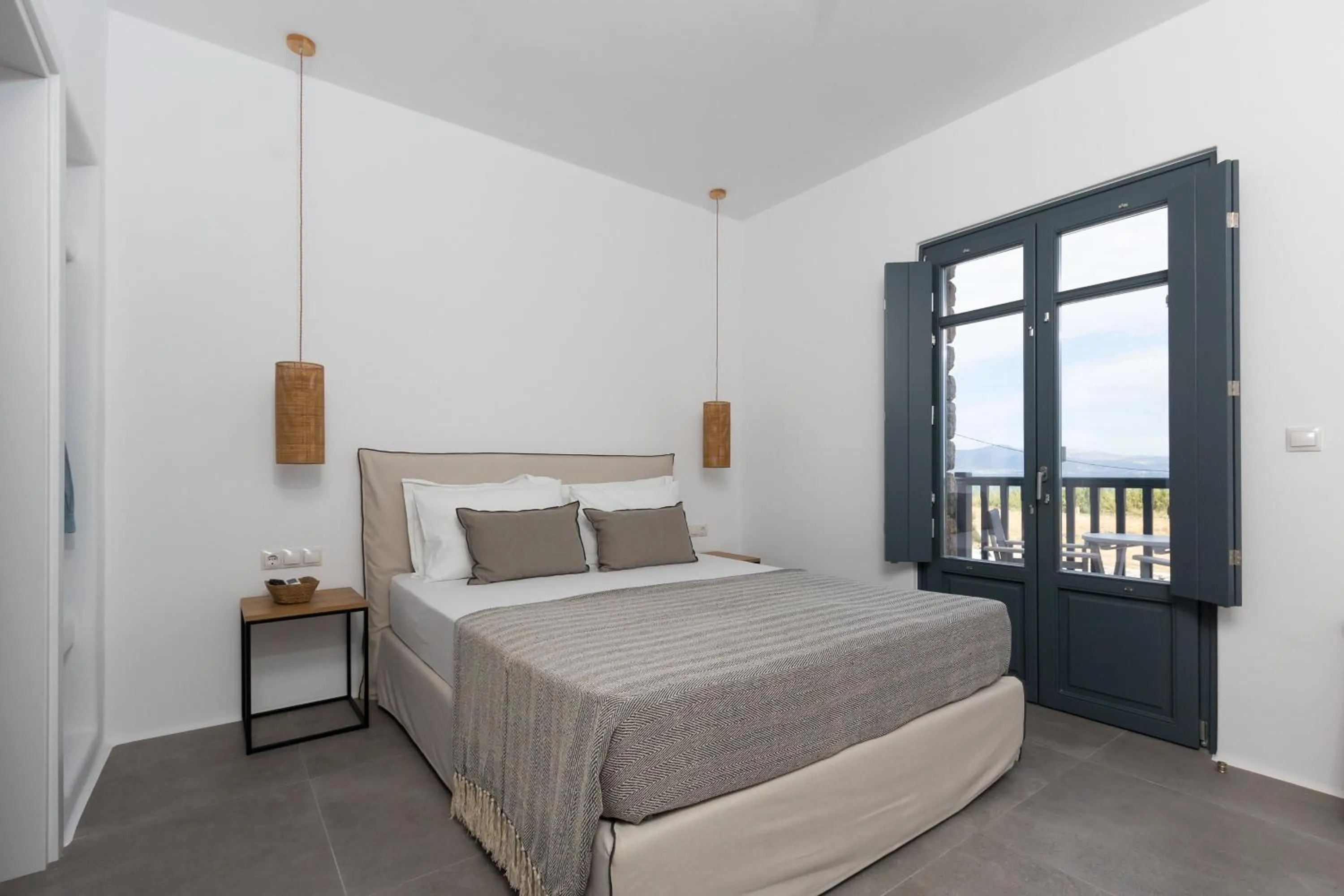 Bedroom, Bed in Archon Seaside Retreat