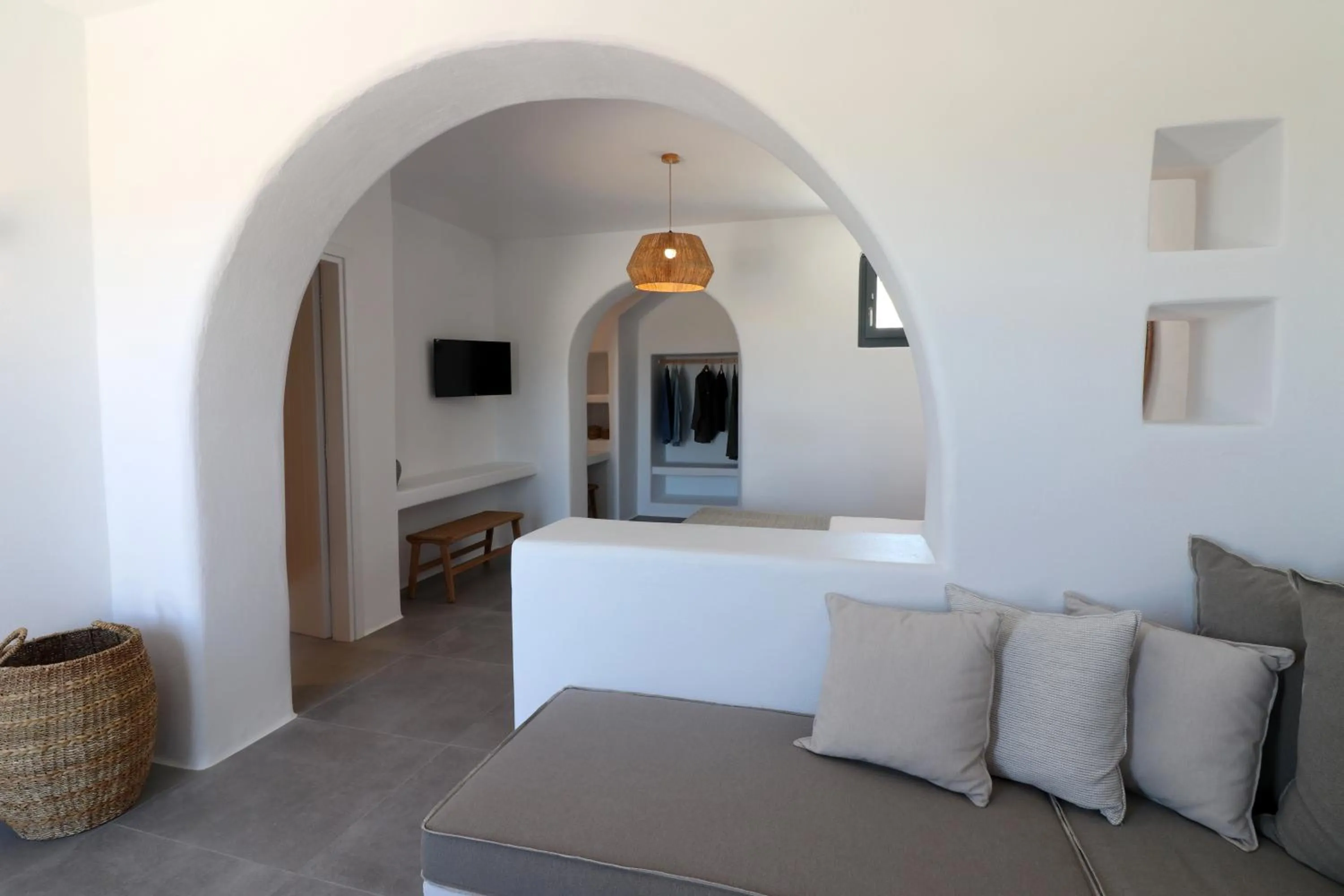 Living room in Archon Seaside Retreat