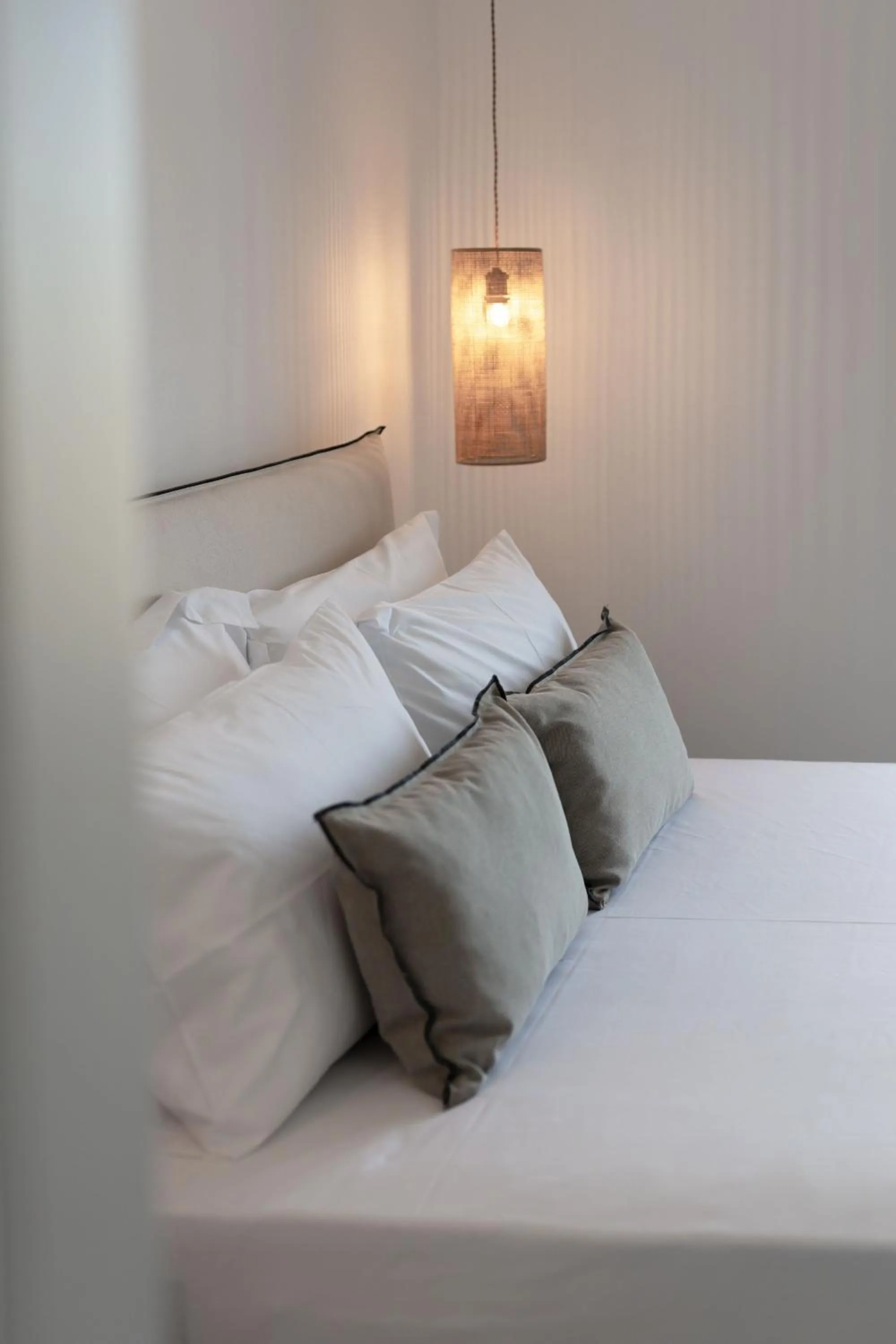 Decorative detail, Bed in Archon Seaside Retreat