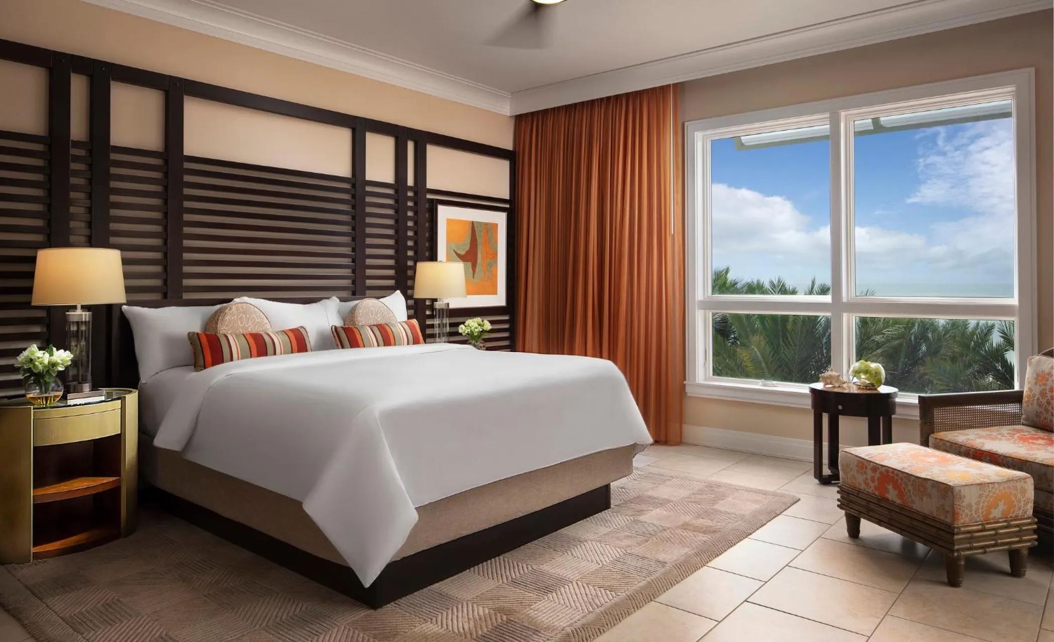 Bed in The Residences on Siesta Key Beach by Hyatt Vacation Club