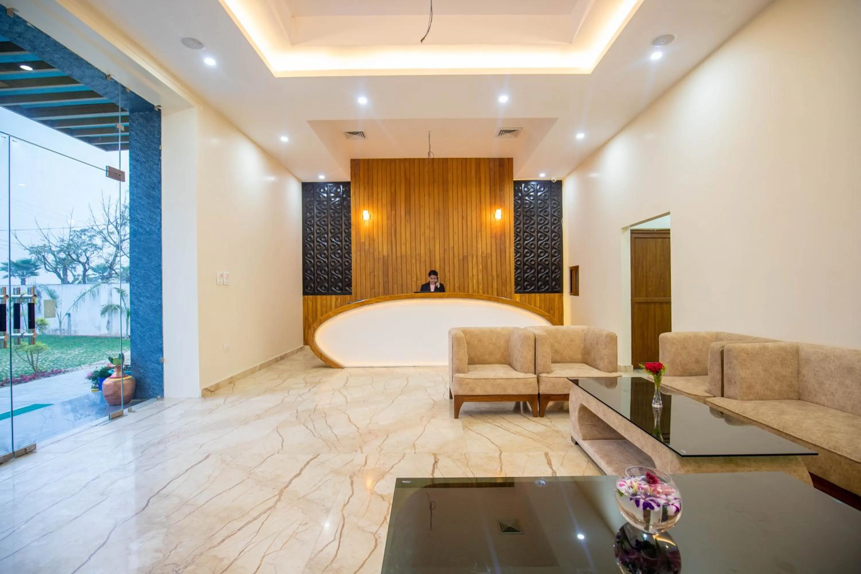 Lobby or reception in Lumbini Palace Resort