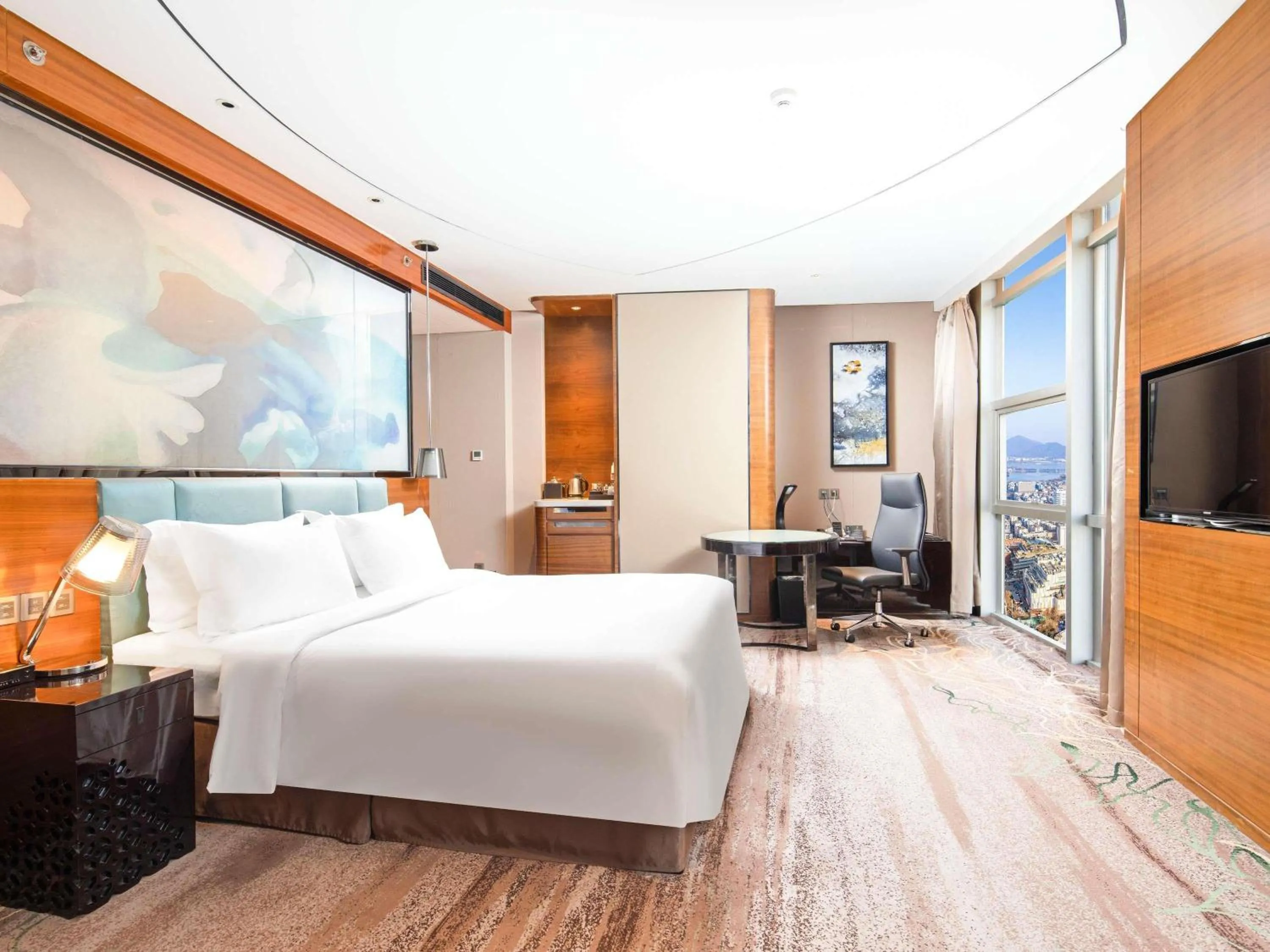 Bedroom, Bed in Sofitel Nanjing Galaxy