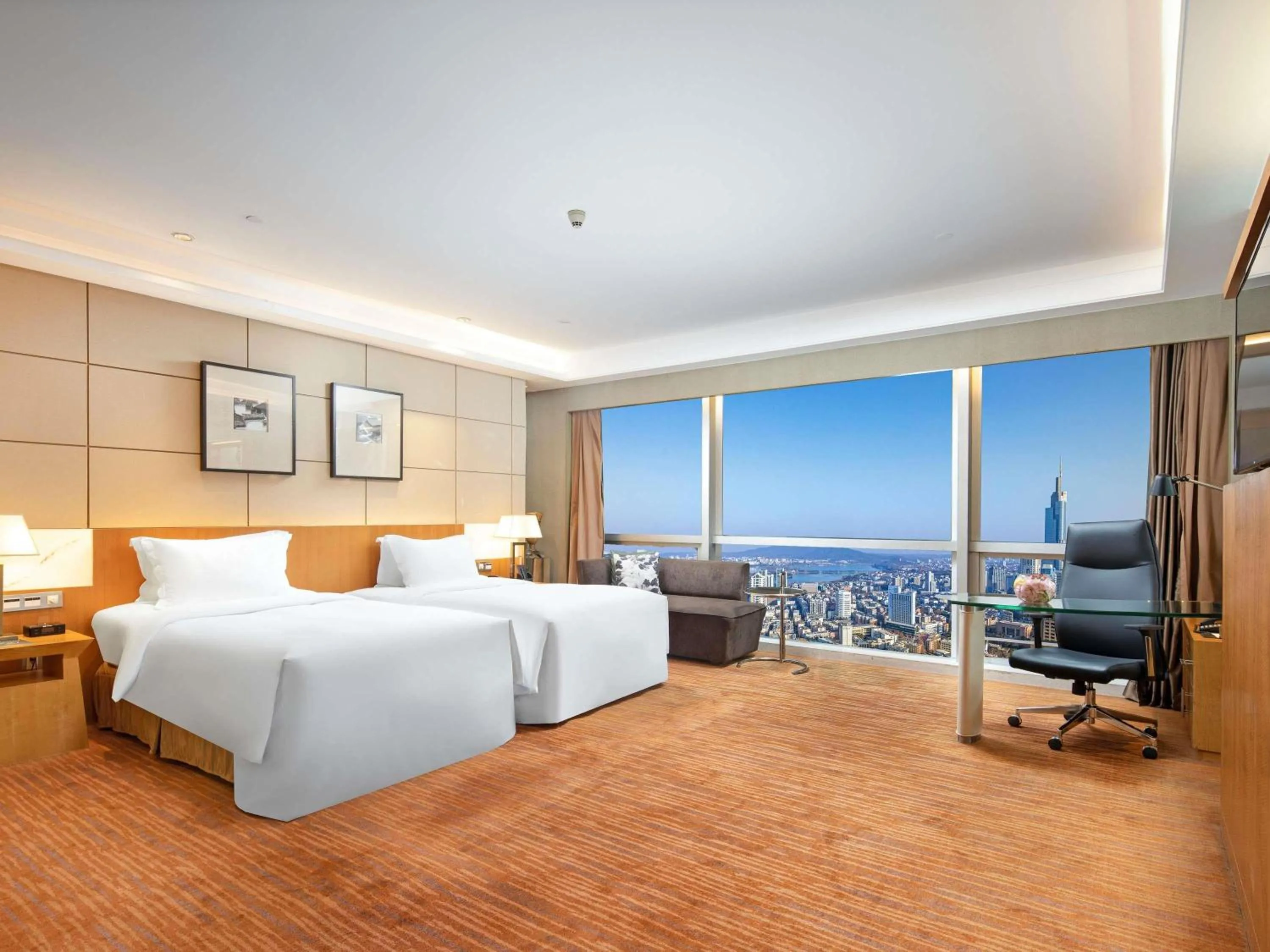 Bedroom, Bed in Sofitel Nanjing Galaxy