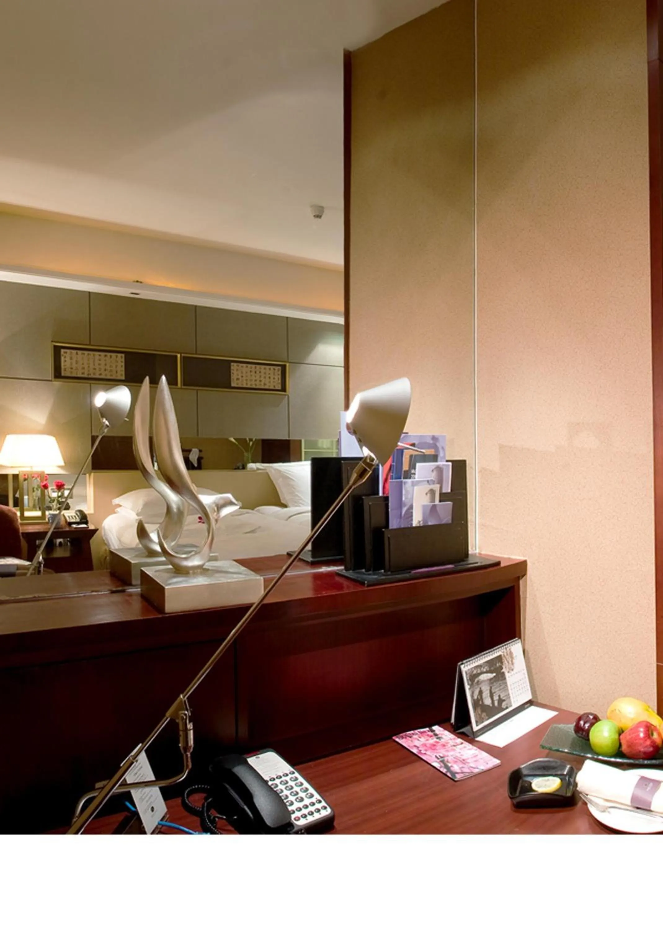 Decorative detail, Bed in Sofitel Nanjing Galaxy