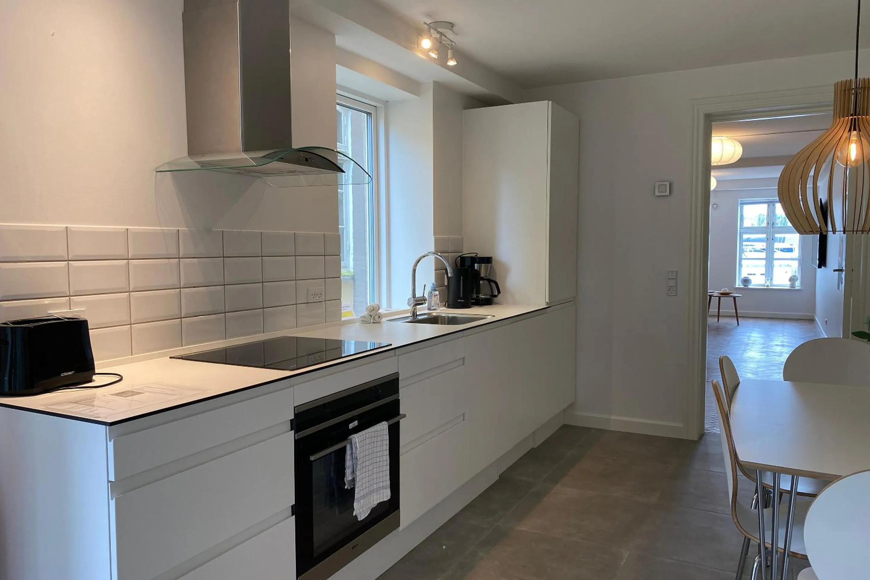 kitchen in Harbour Walk