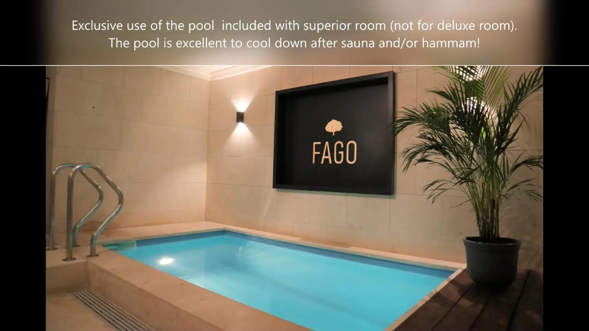 Swimming pool in B&B Fago