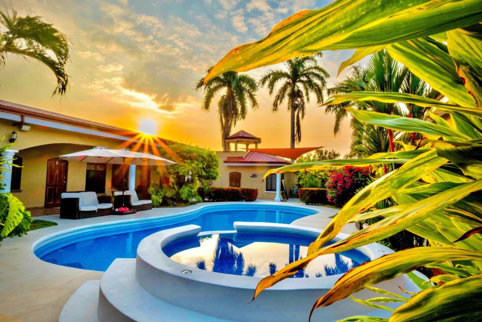 Natural landscape in Las Brisas Resort and Villas