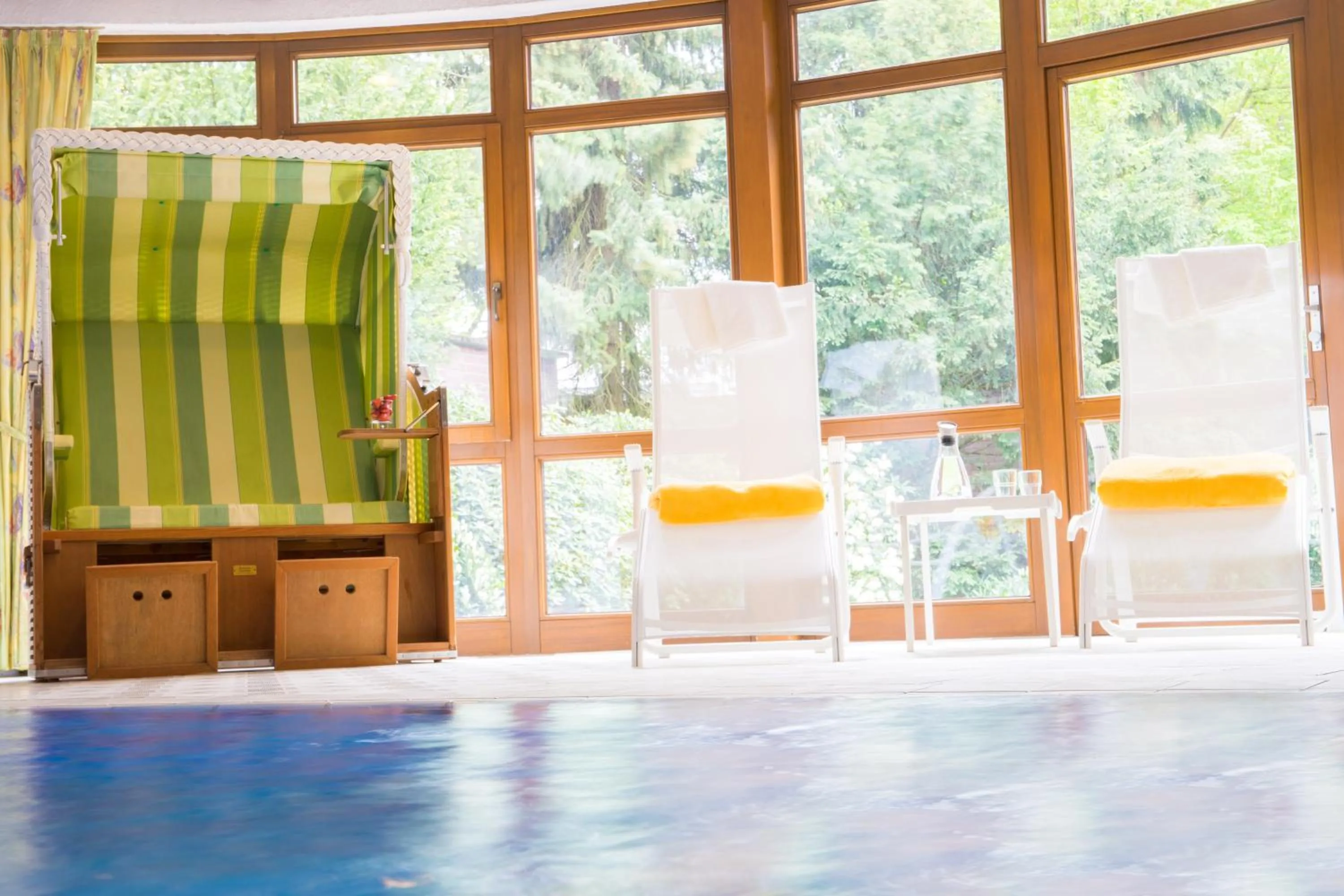 Swimming pool in Hotel Celler Tor