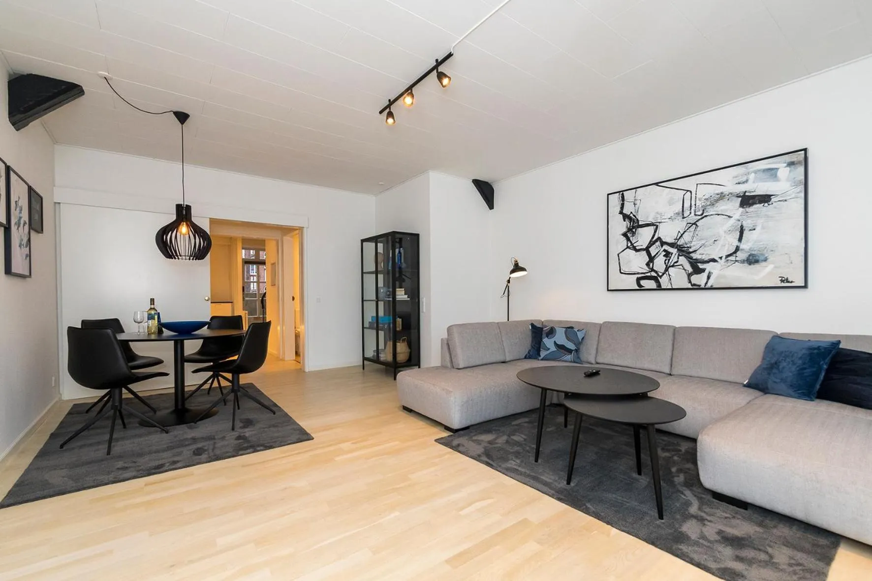 Living room in Modern Luxury Penthouse