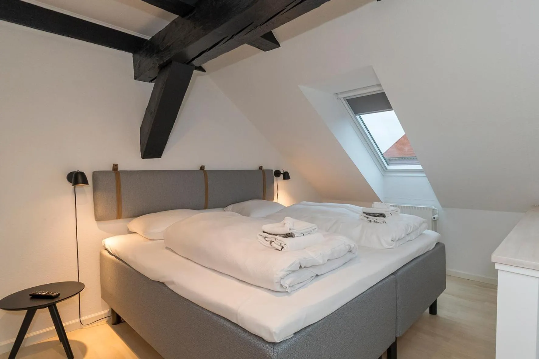 Bedroom in Modern Luxury Penthouse