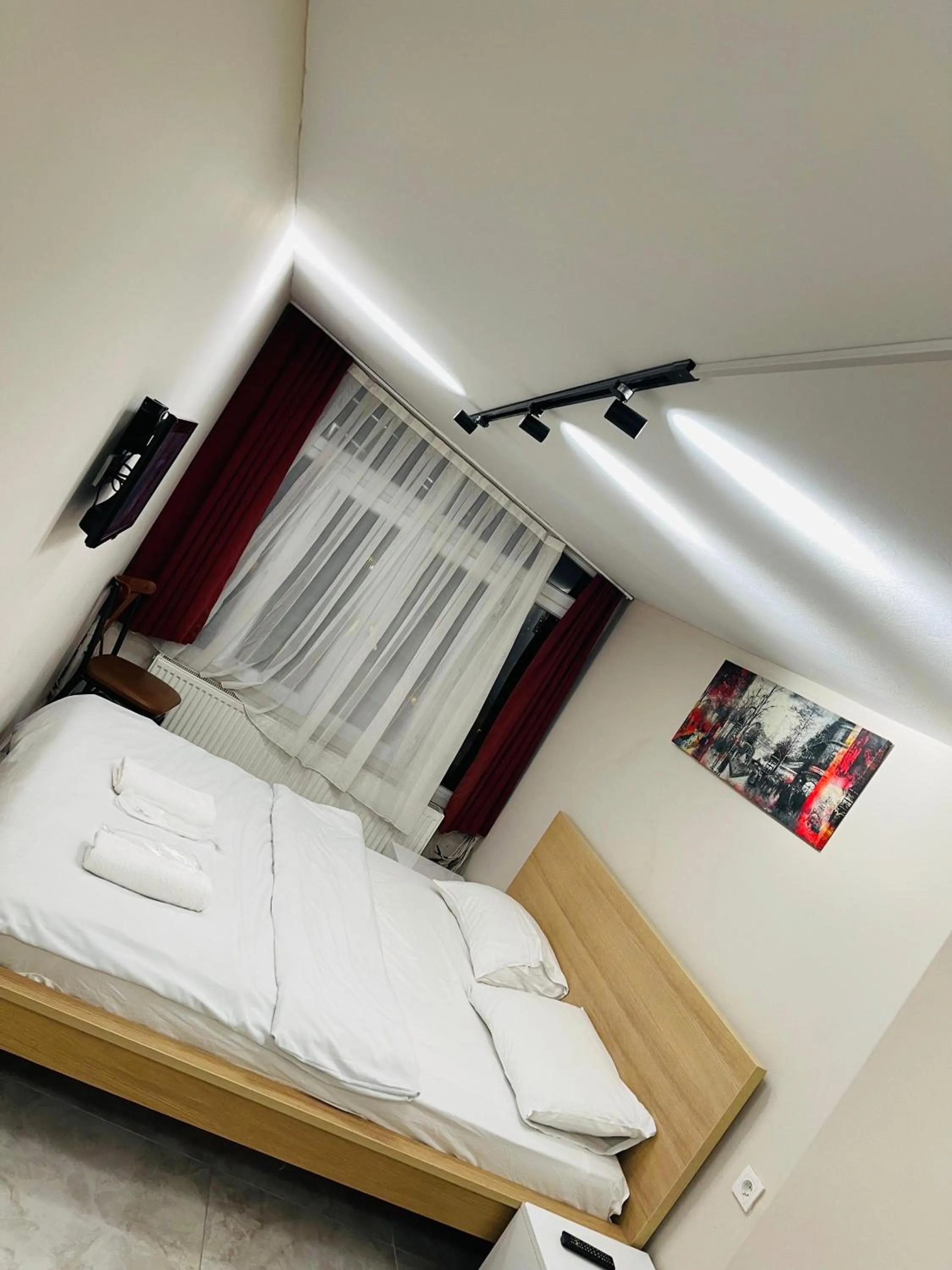 Bed in Taksim Rain Suite