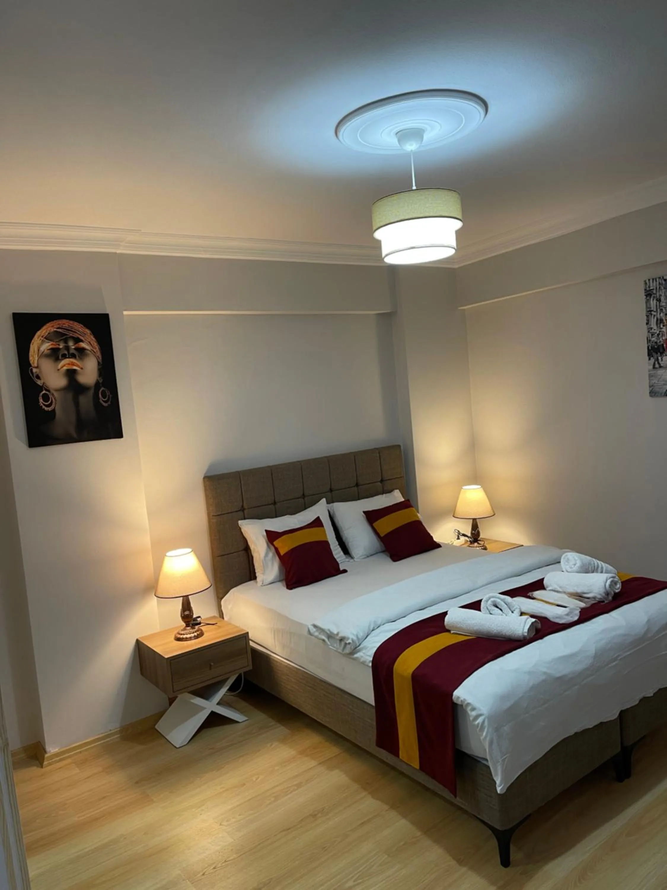 Bed in Taksim Rain Suite