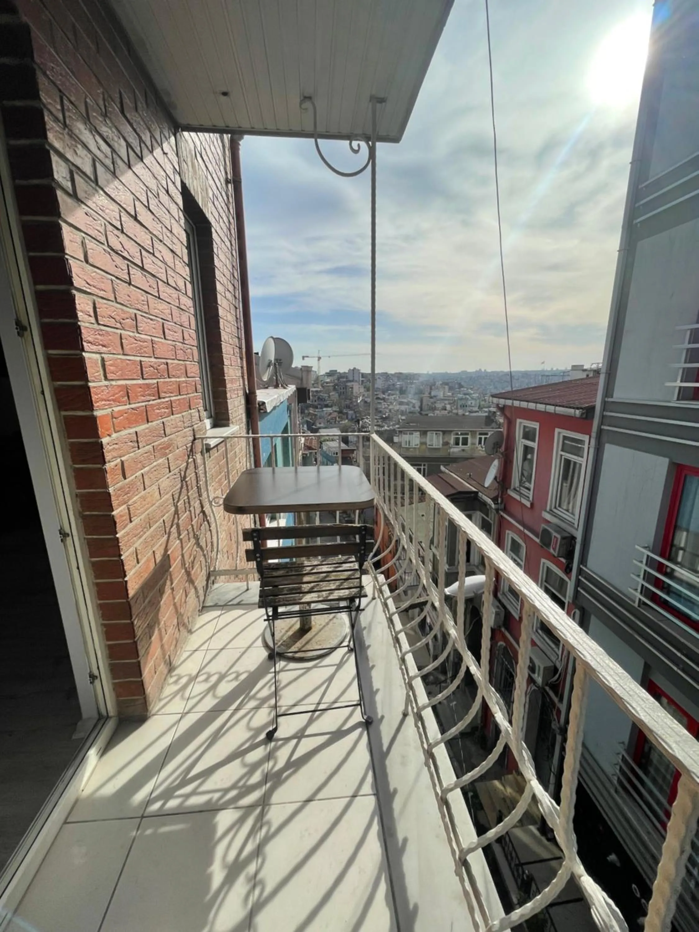 Balcony/Terrace in Taksim Rain Suite