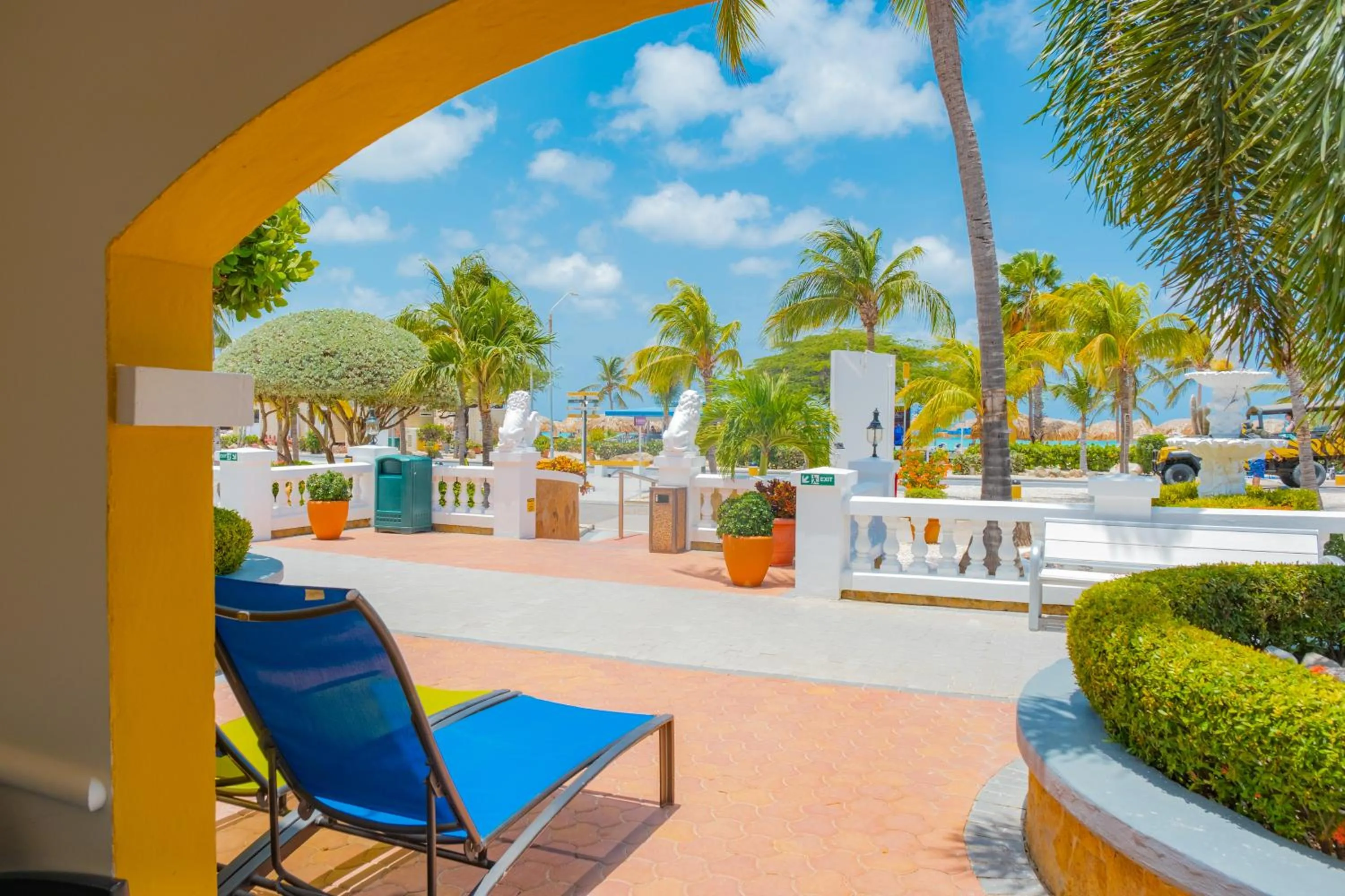 Natural landscape in Amsterdam Manor Beach Resort