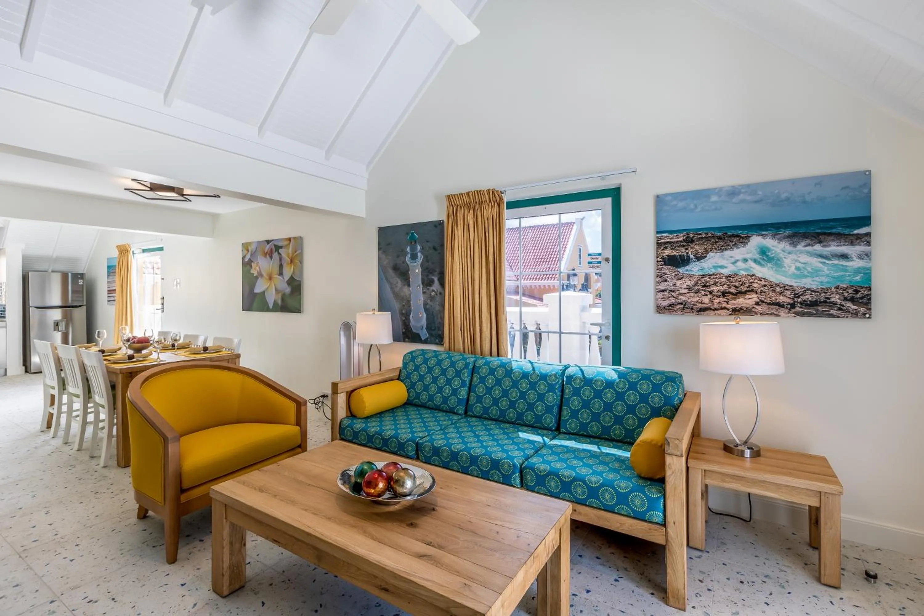 Living room in Amsterdam Manor Beach Resort