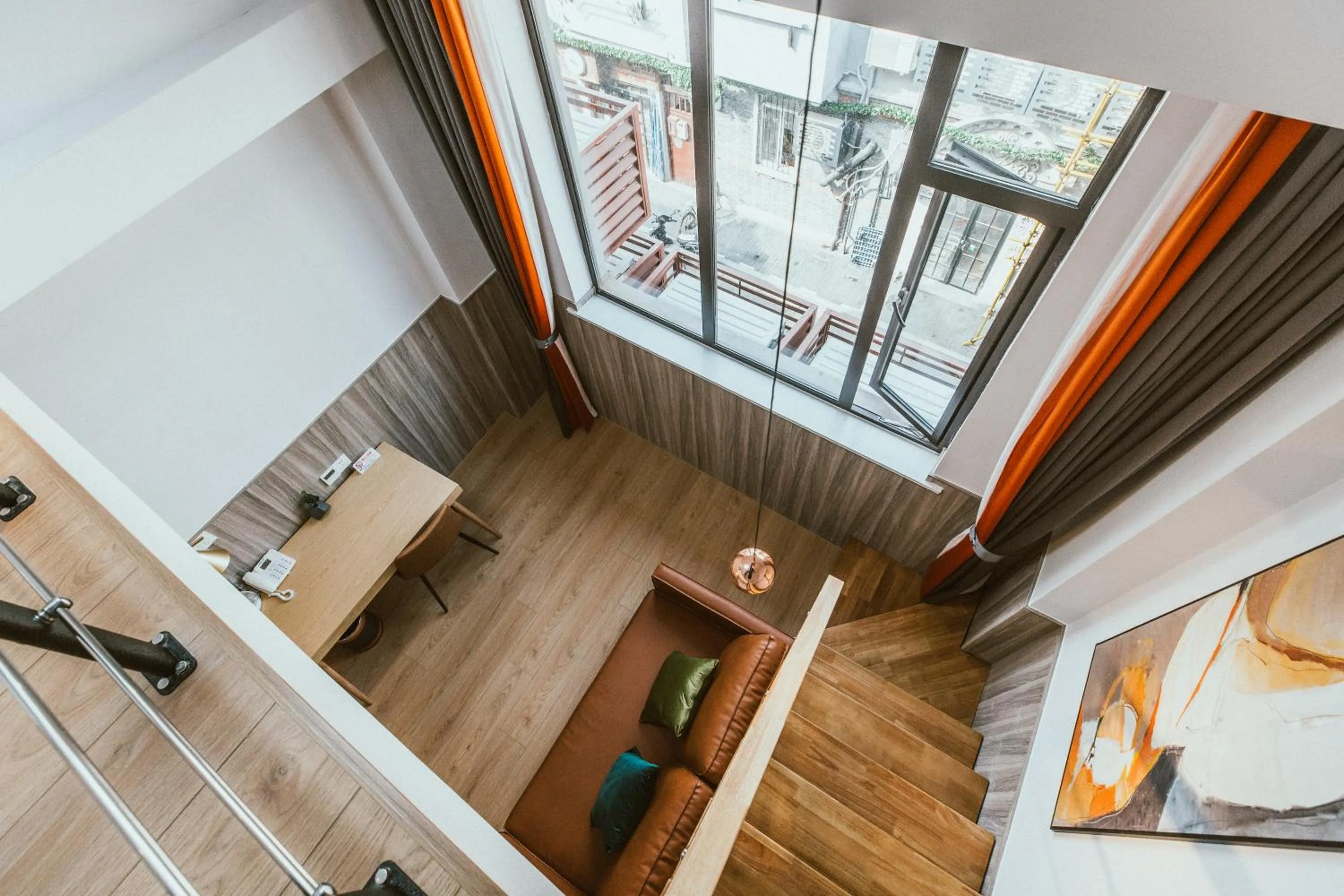 Living room in Shanghai Fish Inn People Square