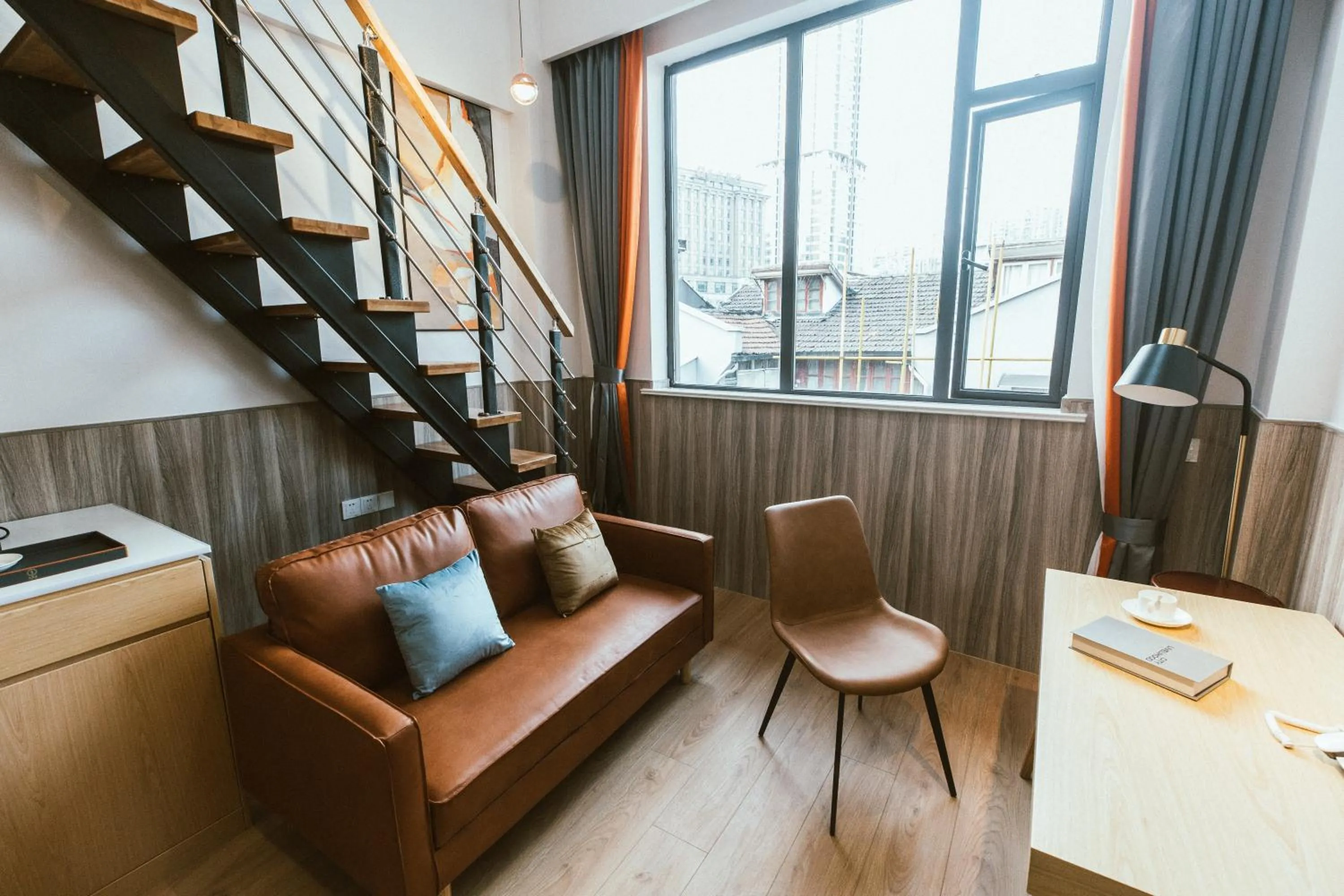 Living room in Shanghai Fish Inn People Square