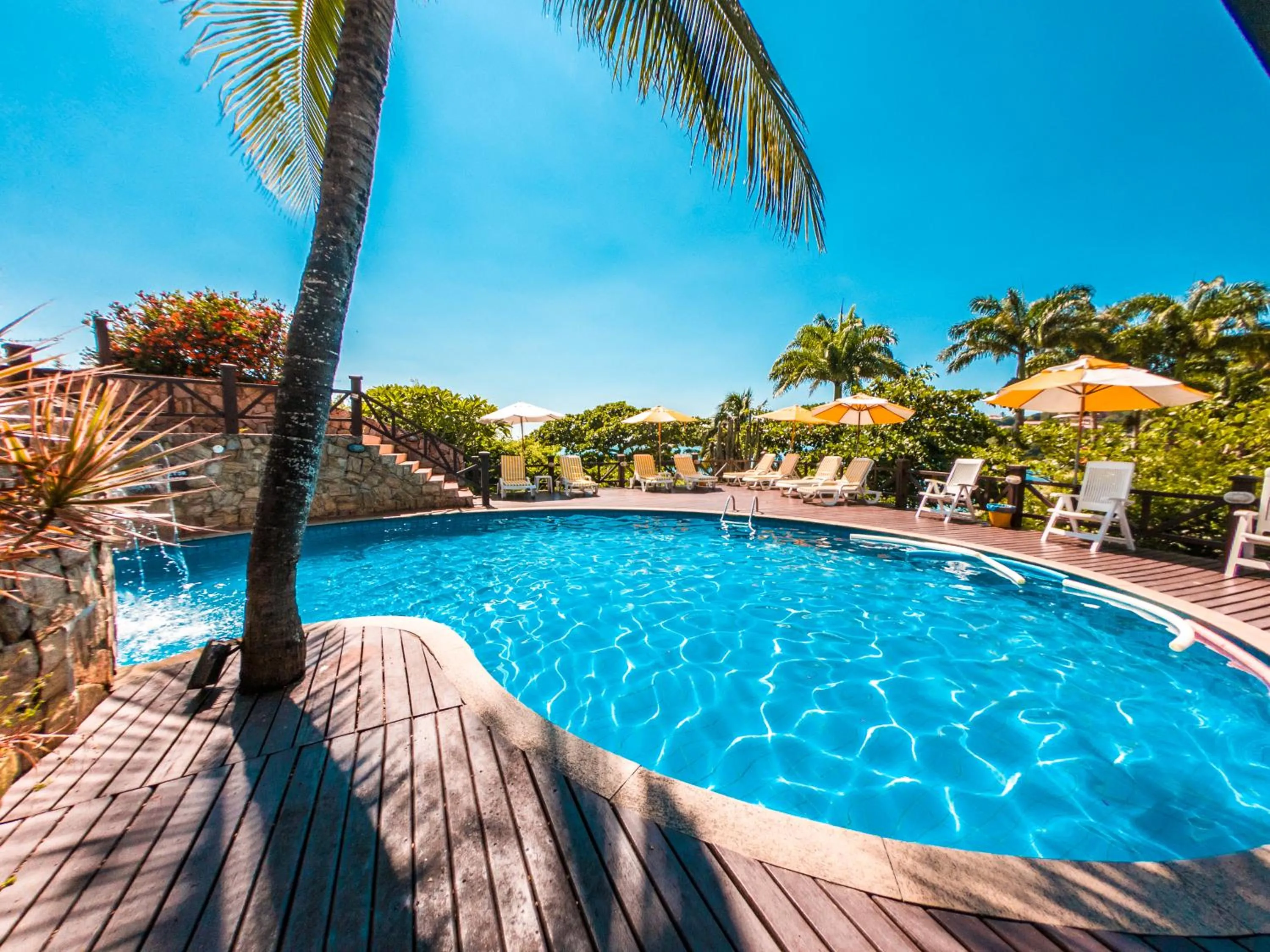 Swimming pool in La Boheme Hotel e Apart Hotel