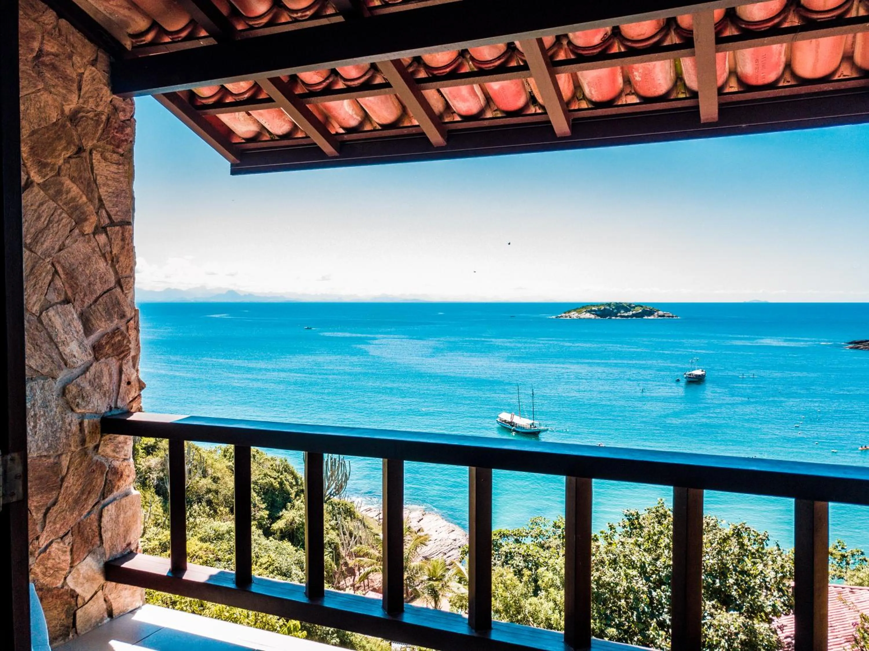 Sea view in La Boheme Hotel e Apart Hotel