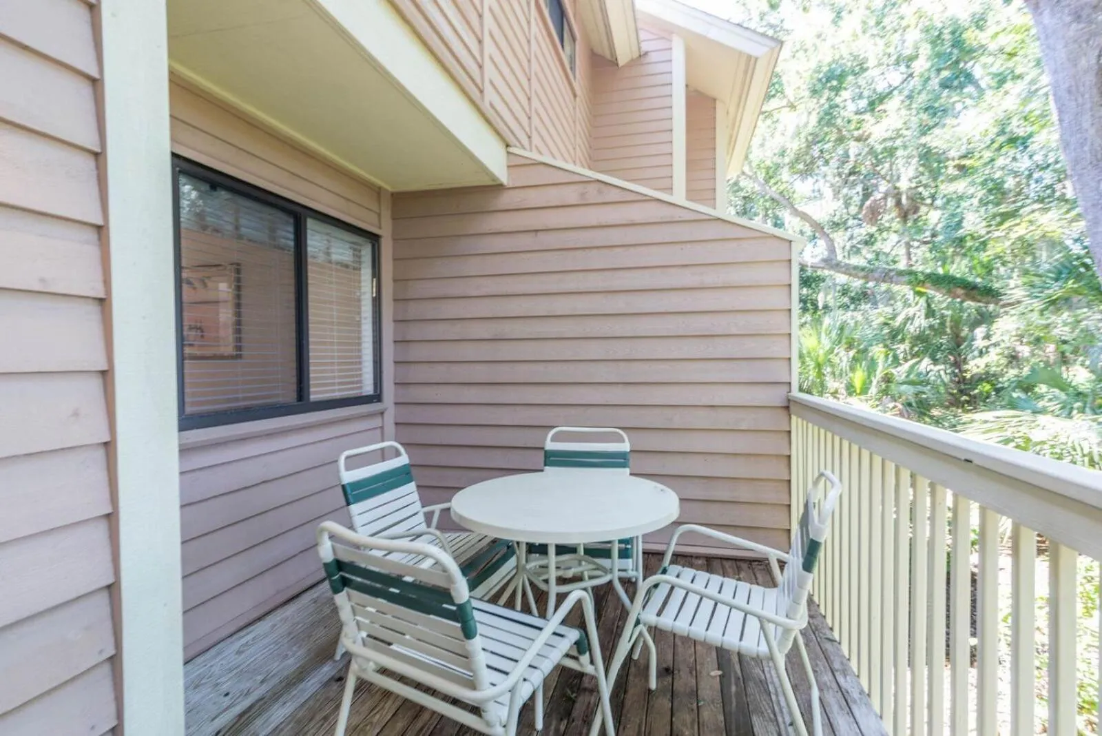 Patio in Coral Reef Resort