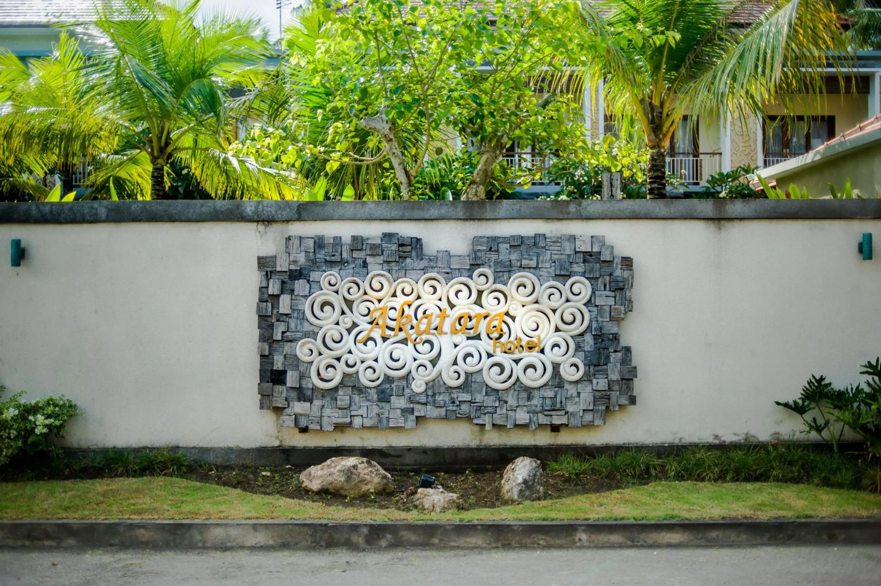 Property logo or sign in Akatara Hotel