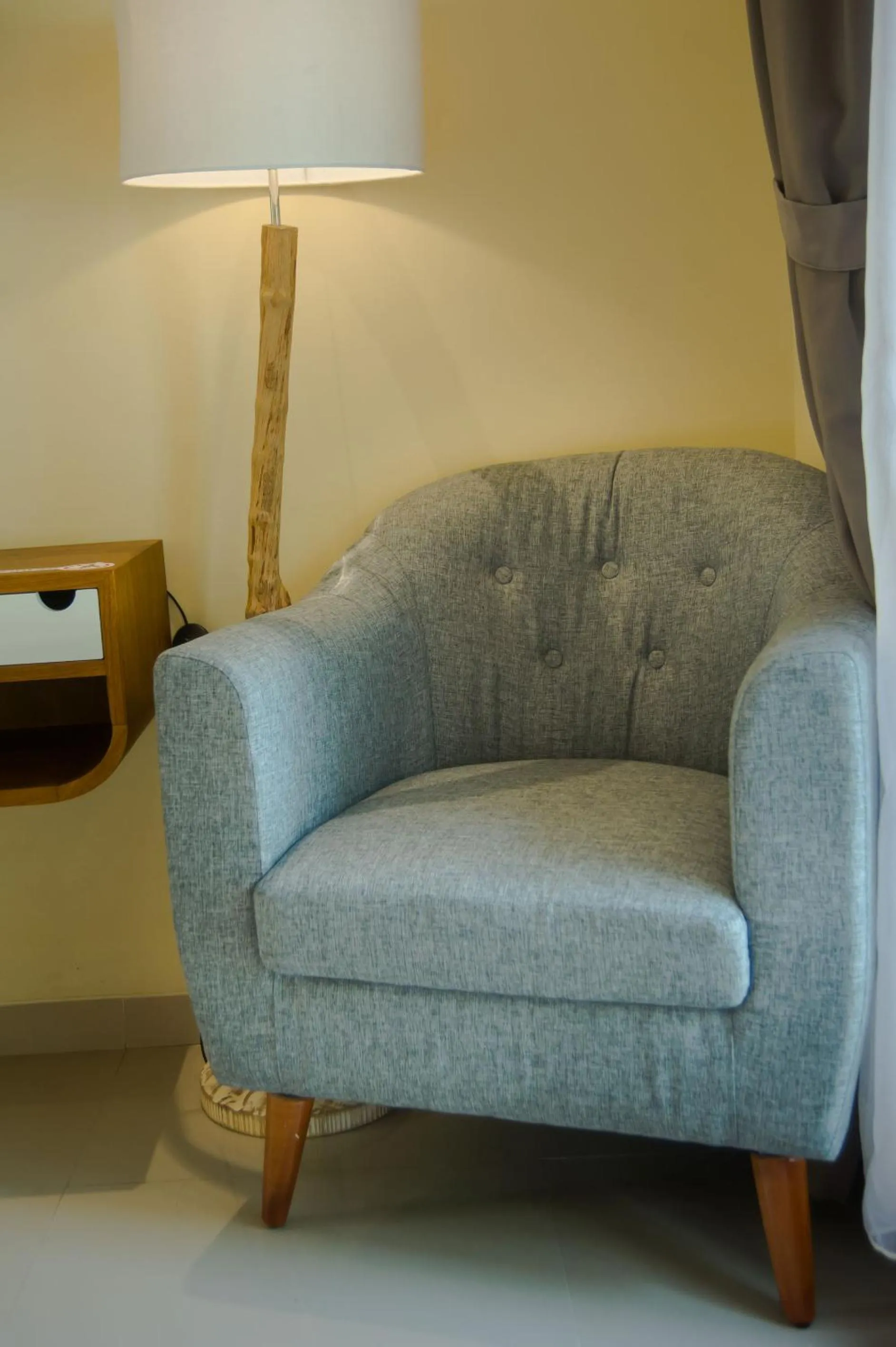 Seating area in Akatara Hotel