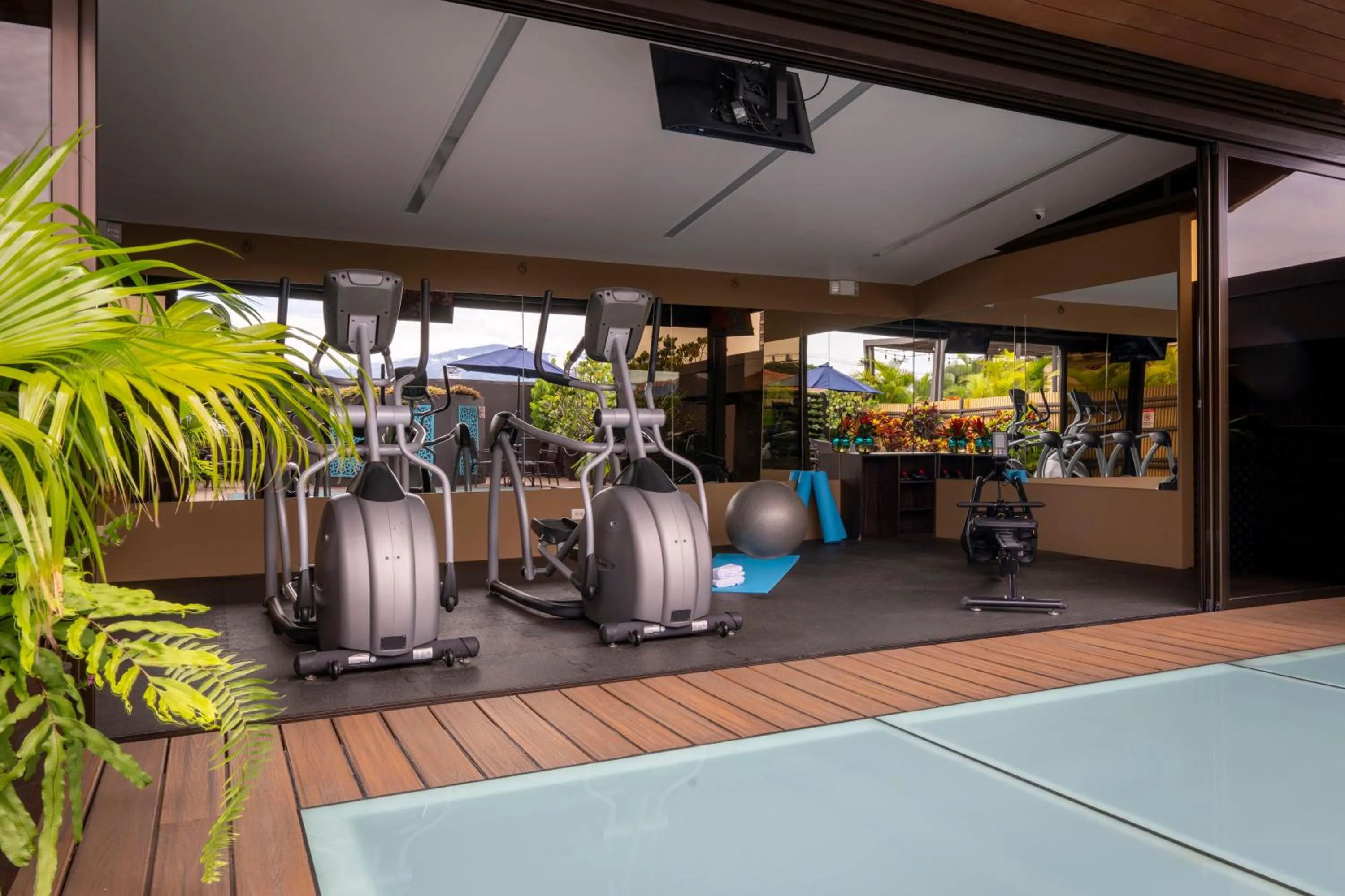 Fitness centre/facilities in Hotel Grano de Oro
