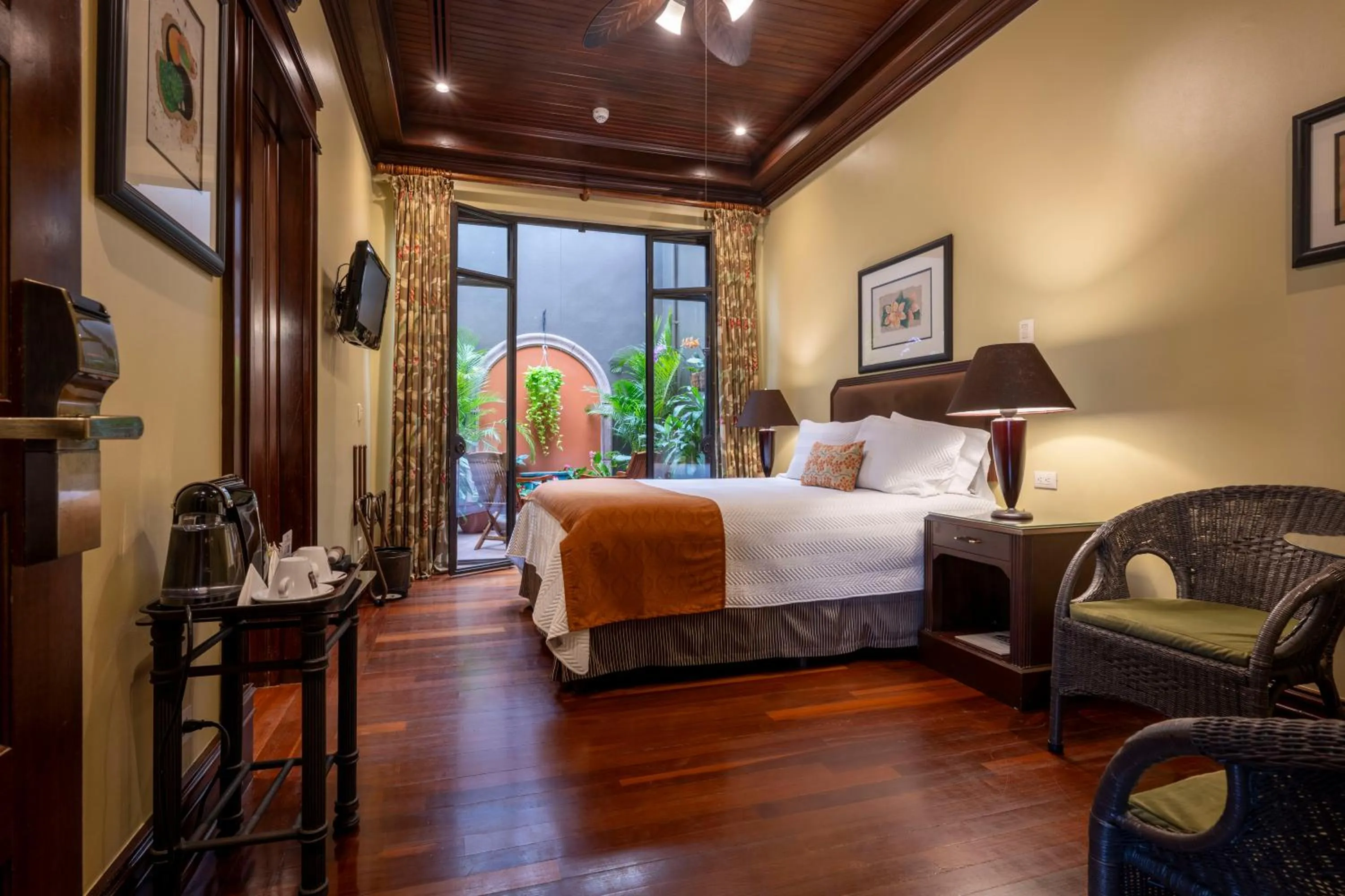 Bedroom, Bed in Hotel Grano de Oro