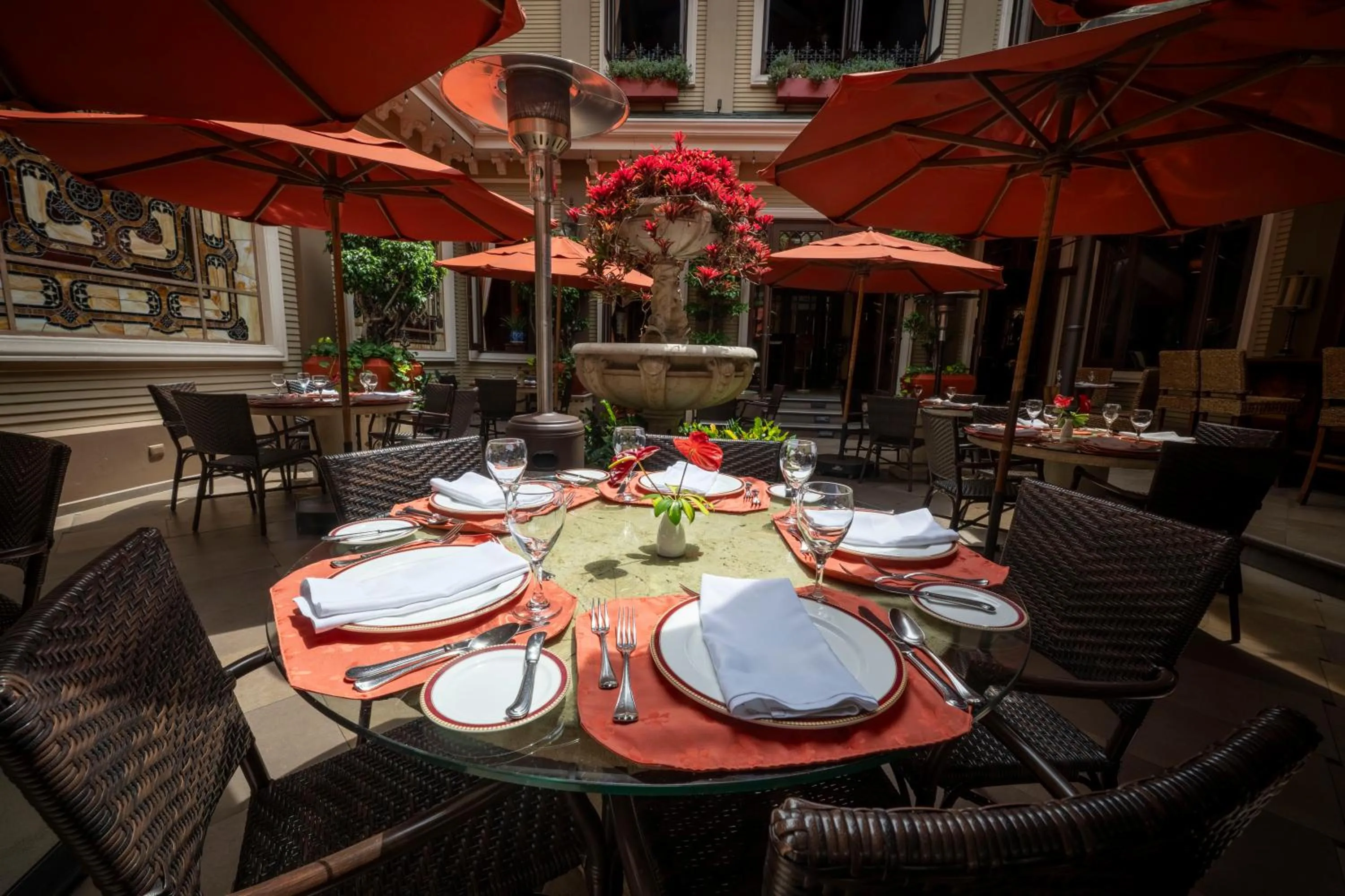 Restaurant/places to eat in Hotel Grano de Oro