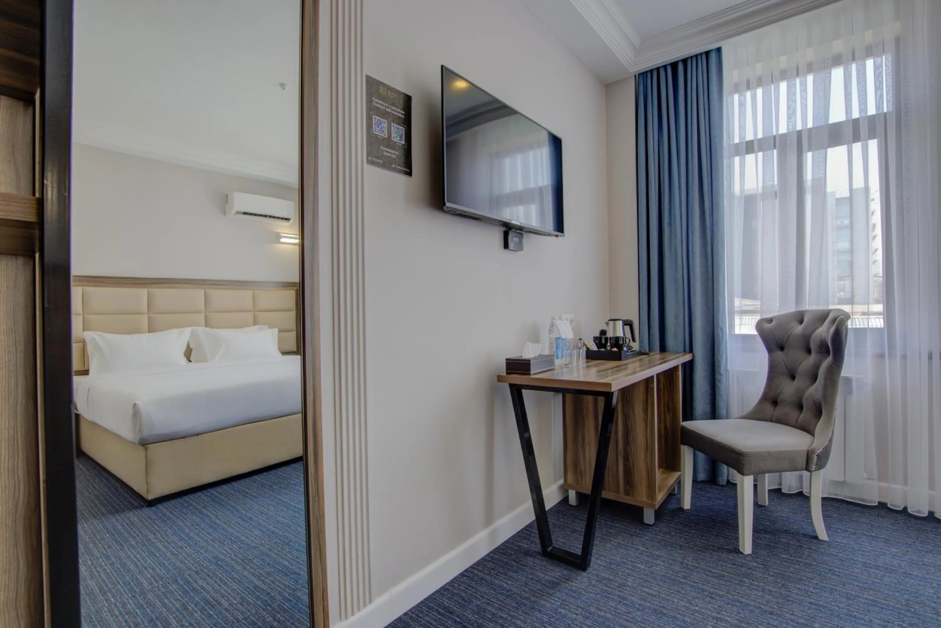 Bed in Hotel Resident Bishkek