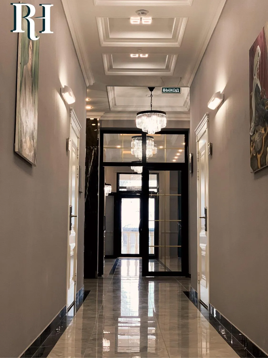 Lobby or reception in Hotel Resident Bishkek