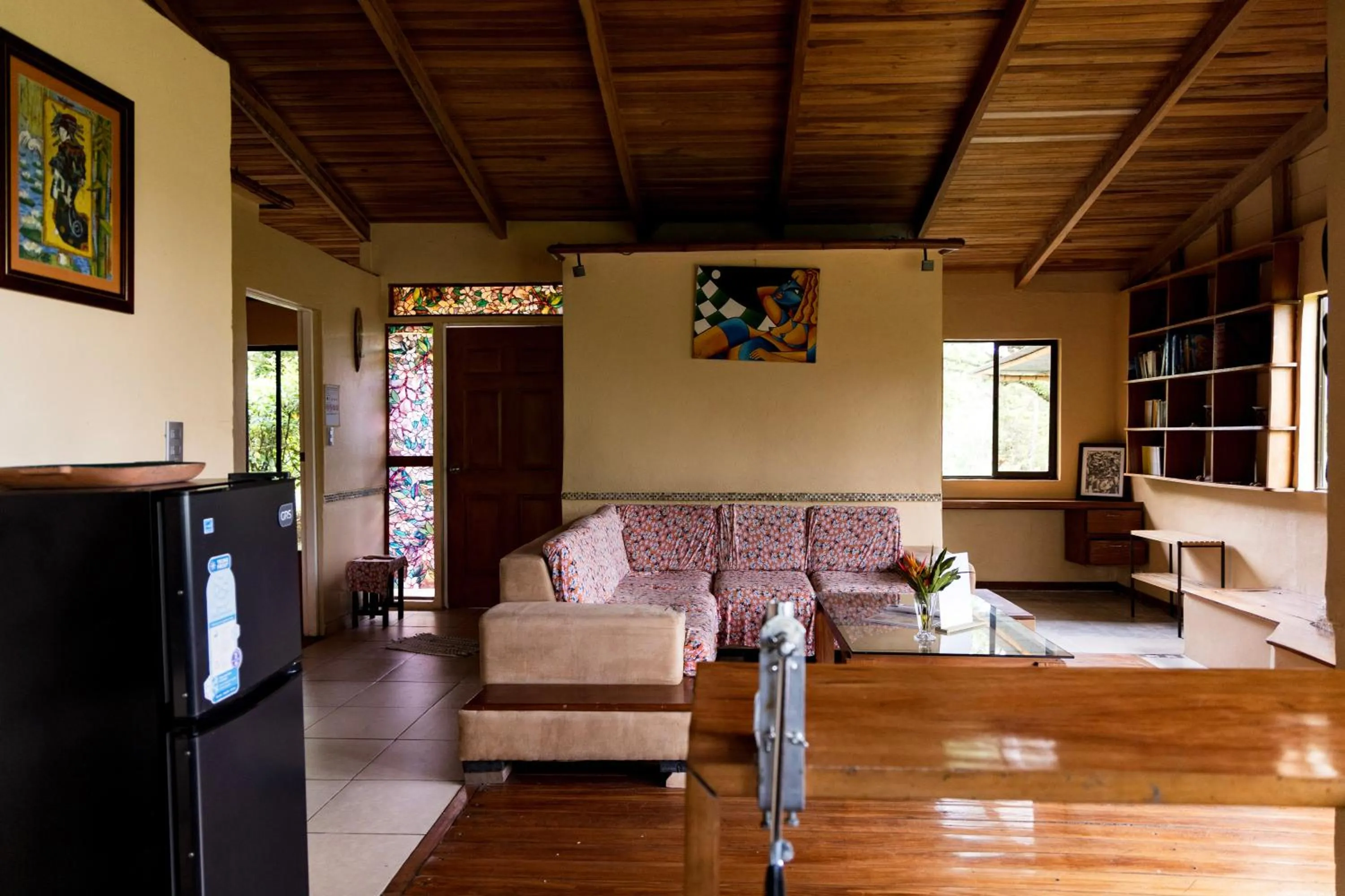 Living room in Essence Arenal Spa & Yoga