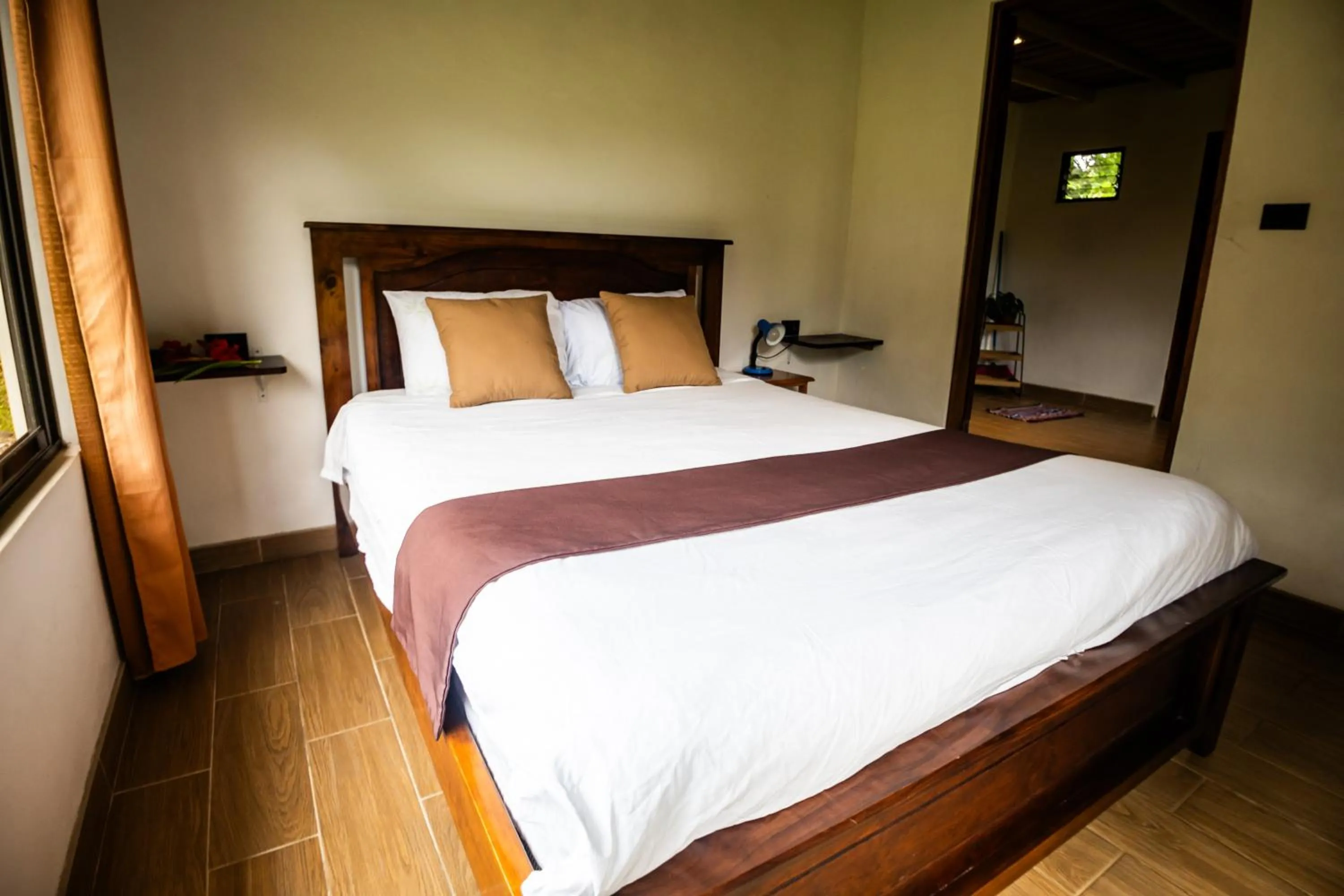 Bed in Essence Arenal Spa & Yoga