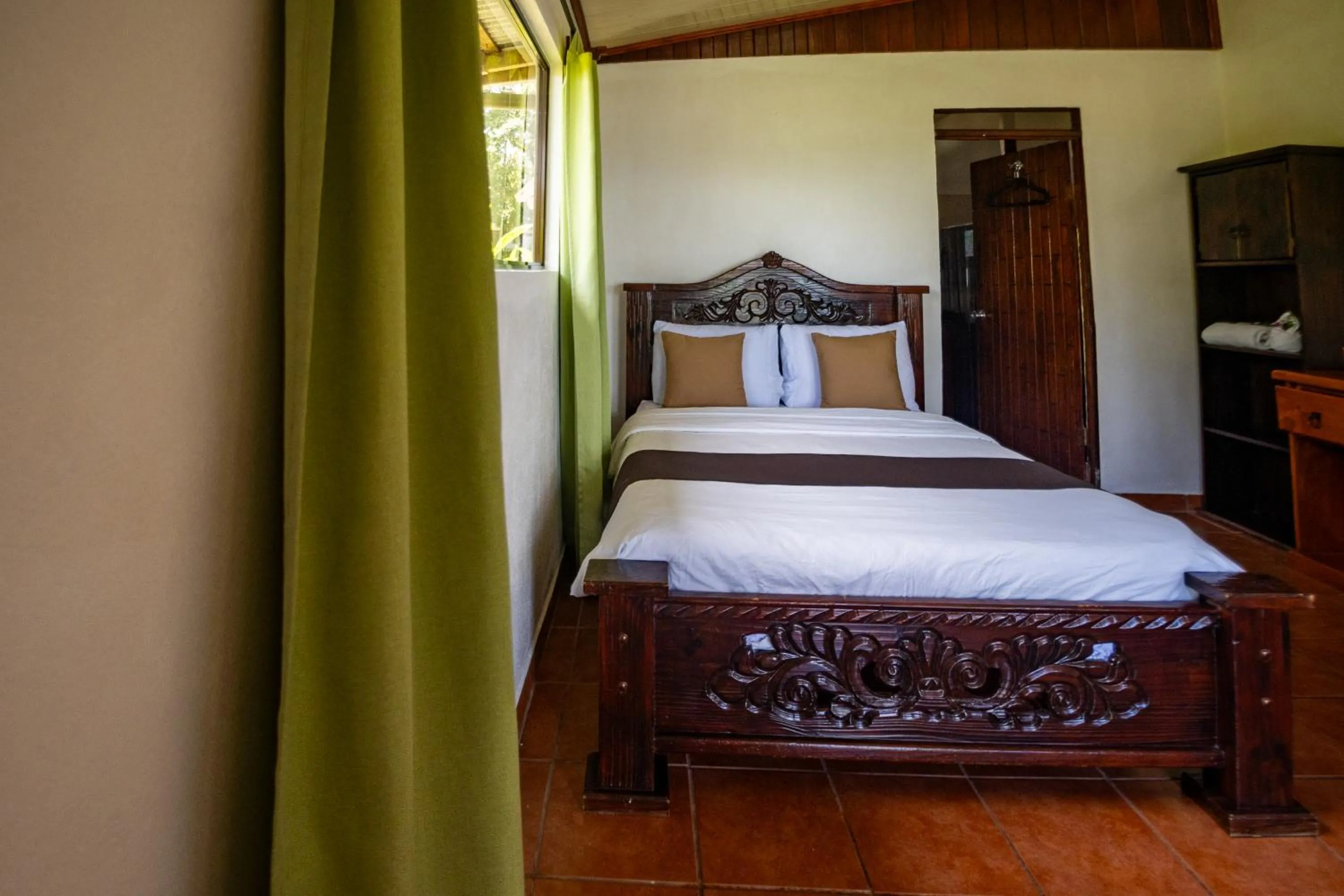 Bed in Essence Arenal Spa & Yoga
