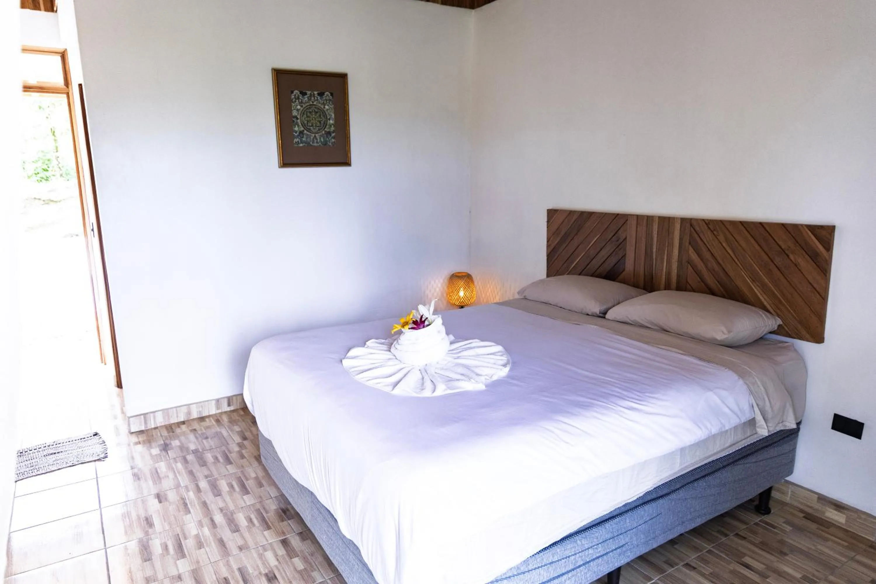 Bed in Essence Arenal Spa & Yoga