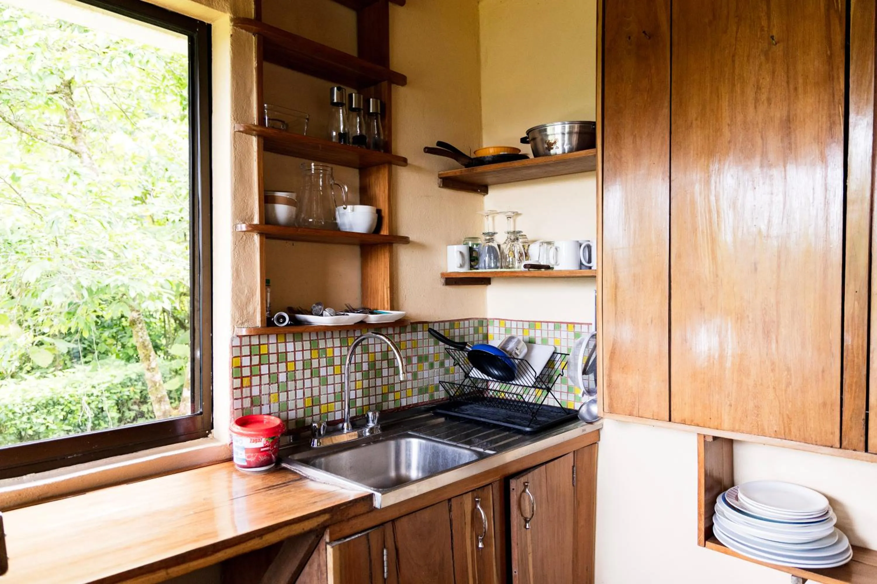 Kitchen or kitchenette in Essence Arenal Spa & Yoga