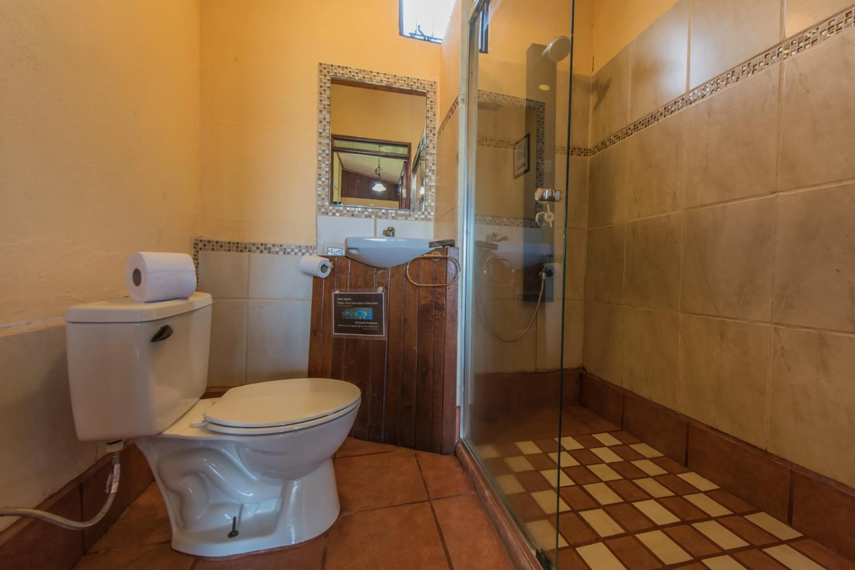 Bathroom in Essence Arenal Spa & Yoga